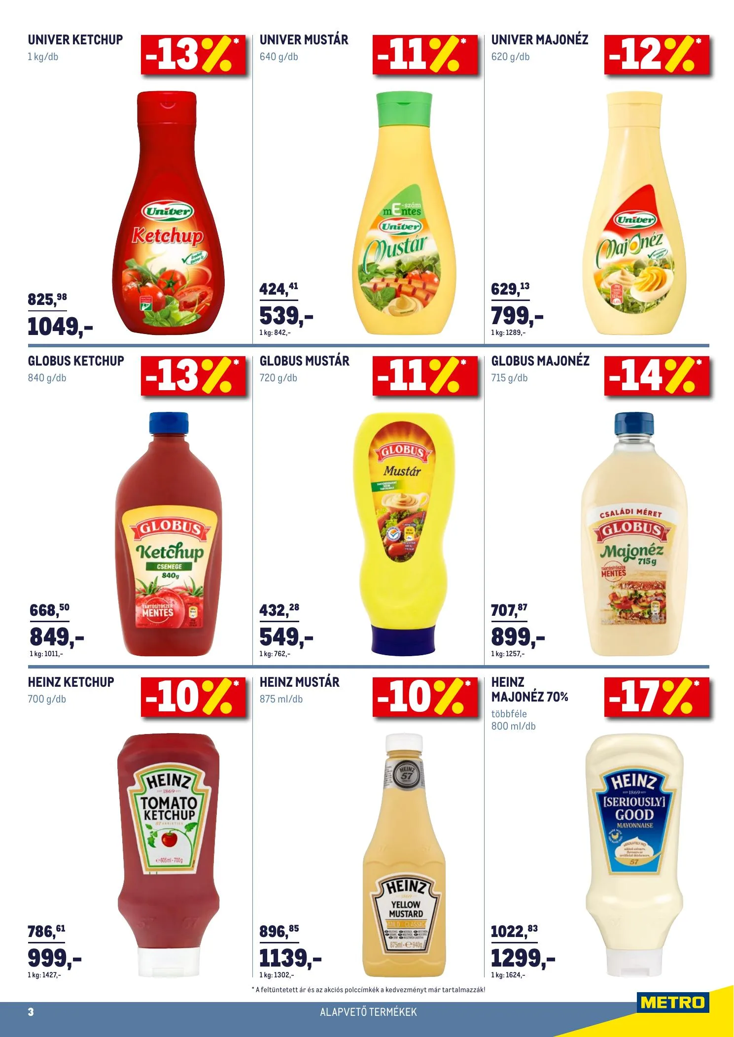 Metro akciós újság Horeca Extra 02.17–03.16 – 3. oldal