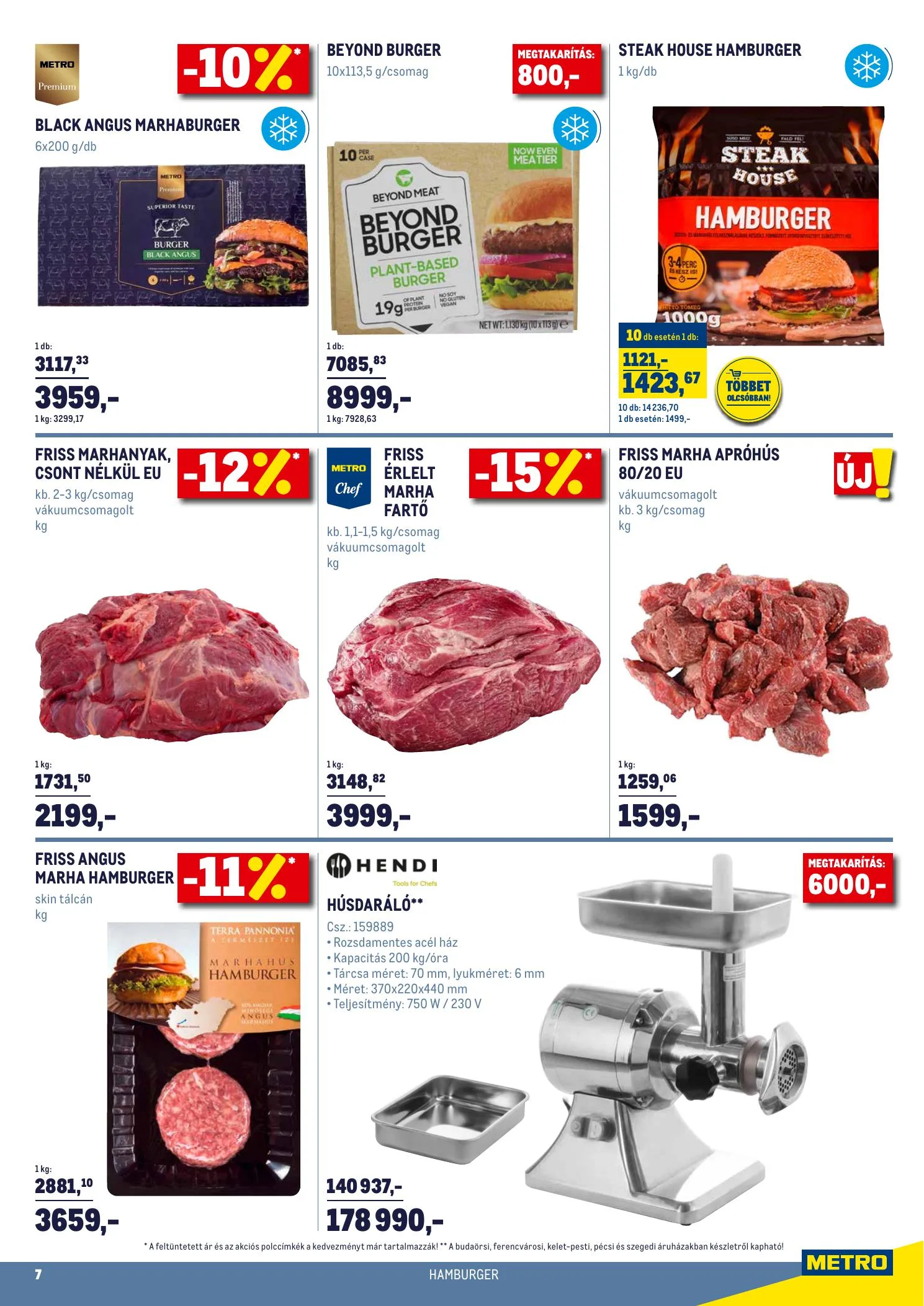 Metro akciós újság Horeca Extra 02.17–03.16 – 7. oldal