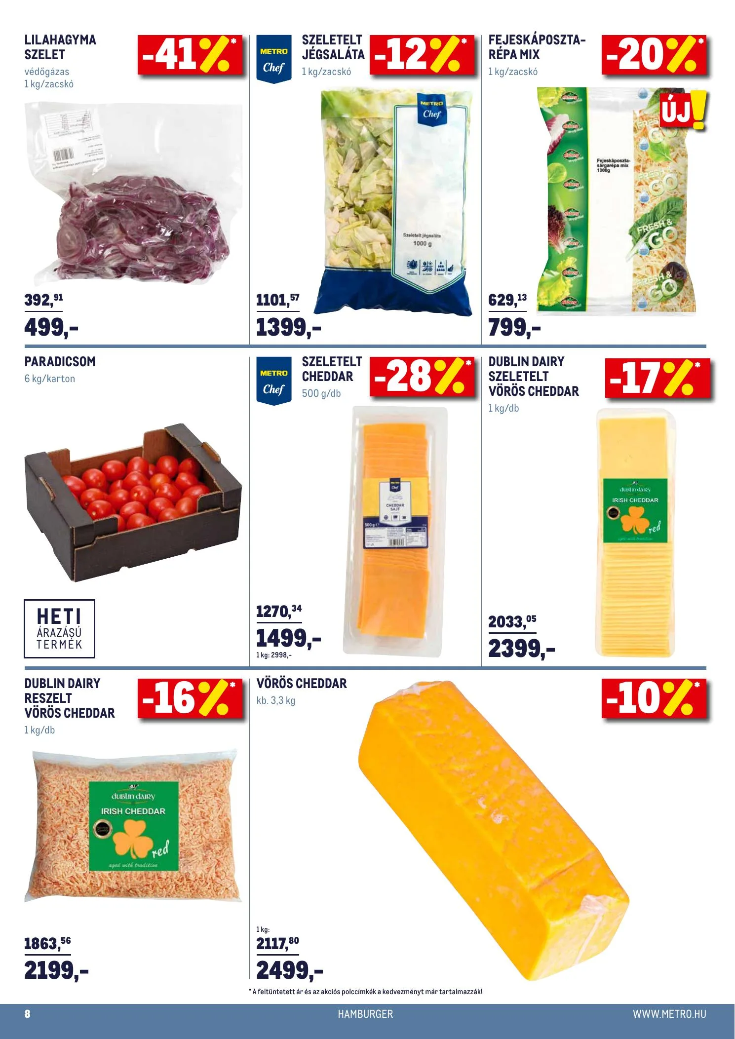 Metro akciós újság Horeca Extra 02.17–03.16 – 8. oldal