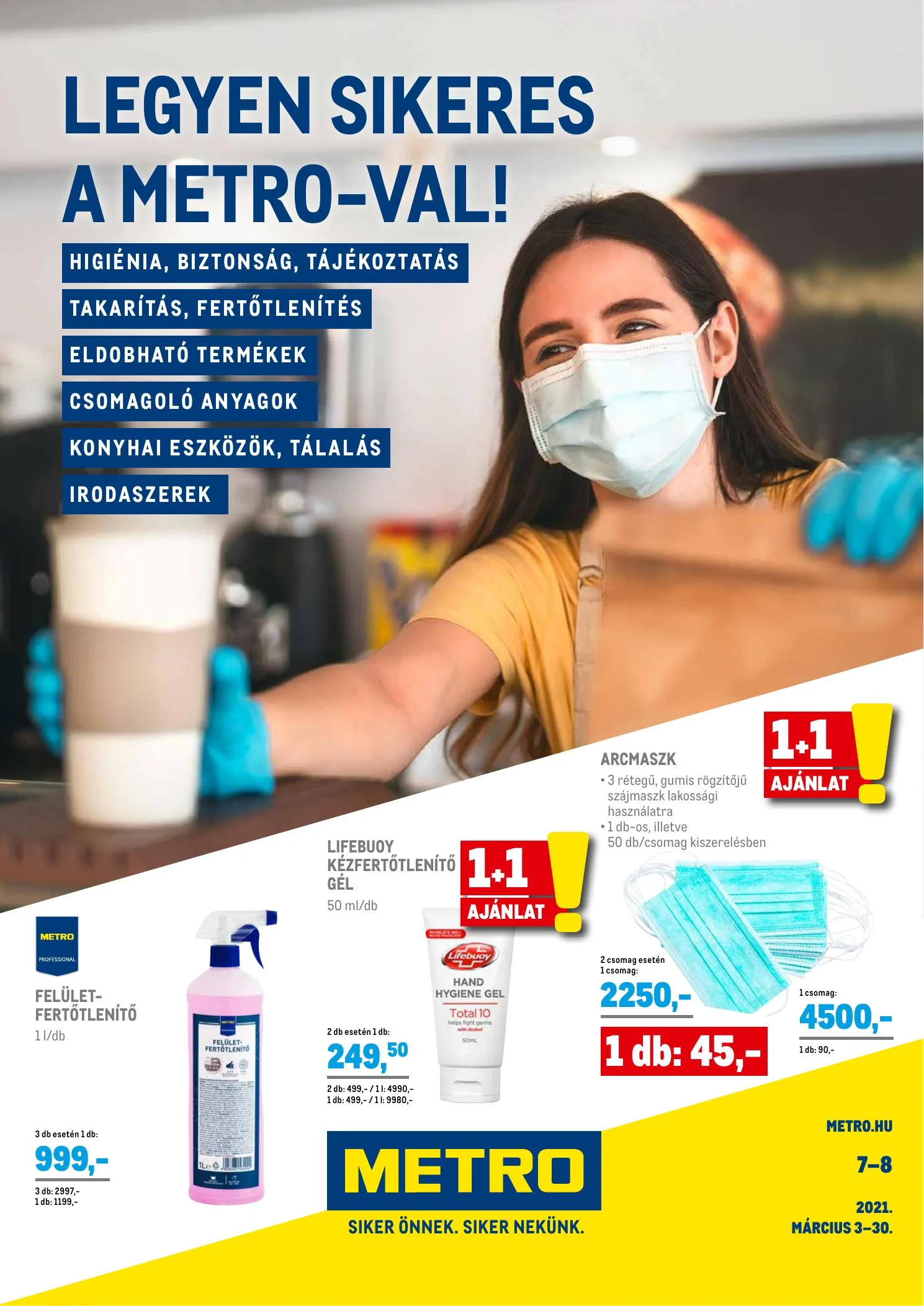 Metro akciós újság Horeca katalógus 03.03–03.30