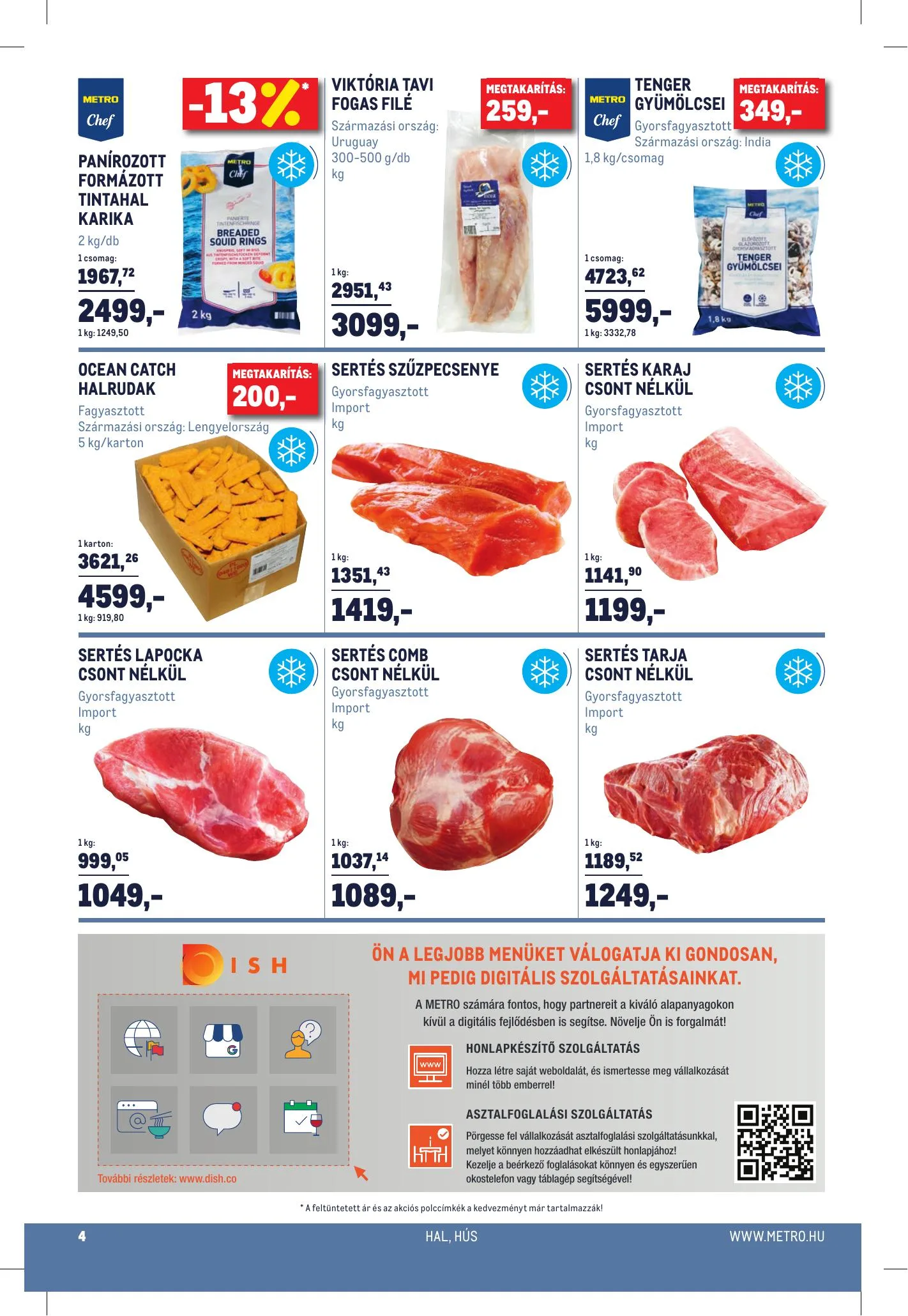 Metro akciós újság Horeca katalógus 05.19–06.15 – 4. oldal