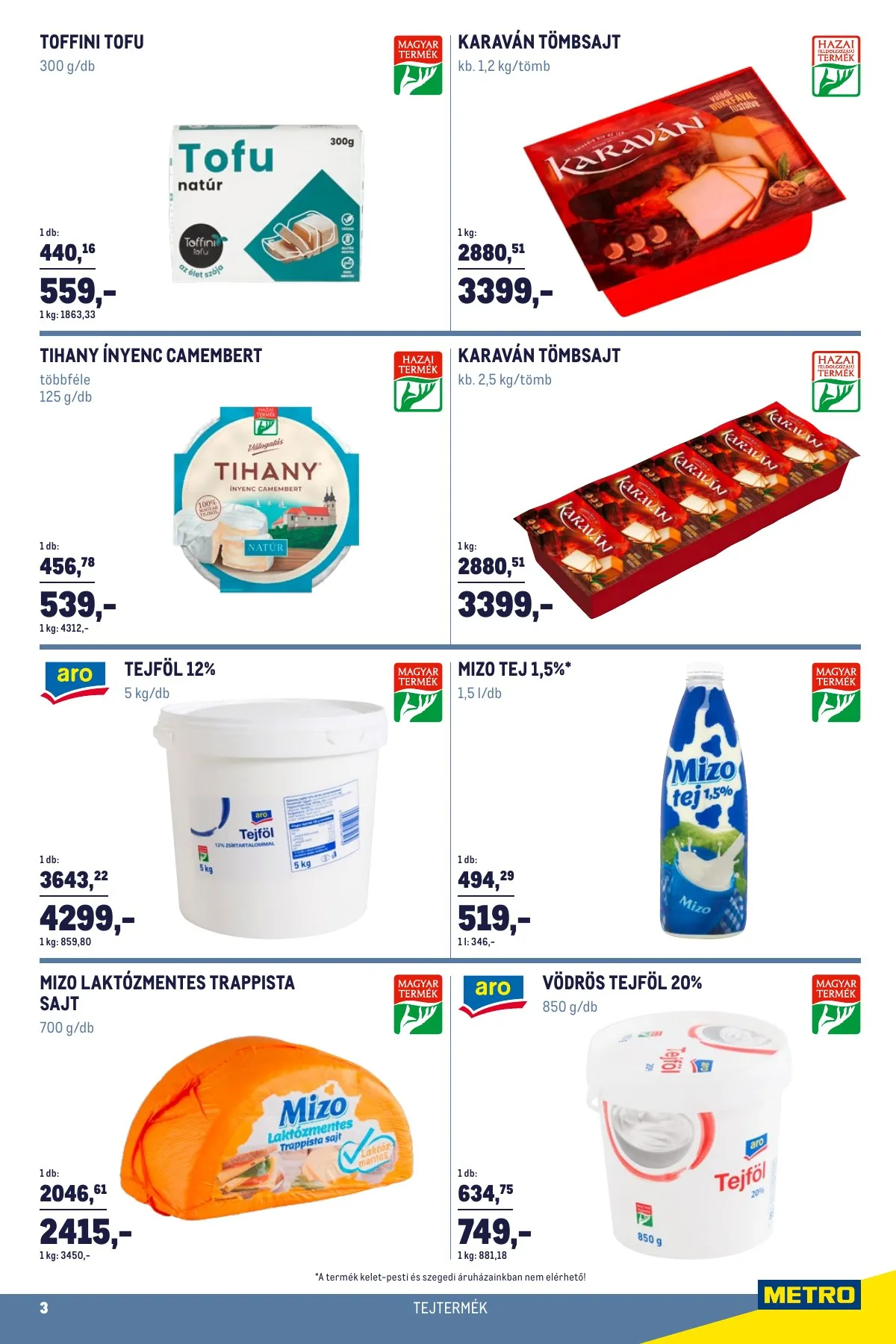 Metro akciós újság Horeca magyar 04.20–05.17 – 3. oldal