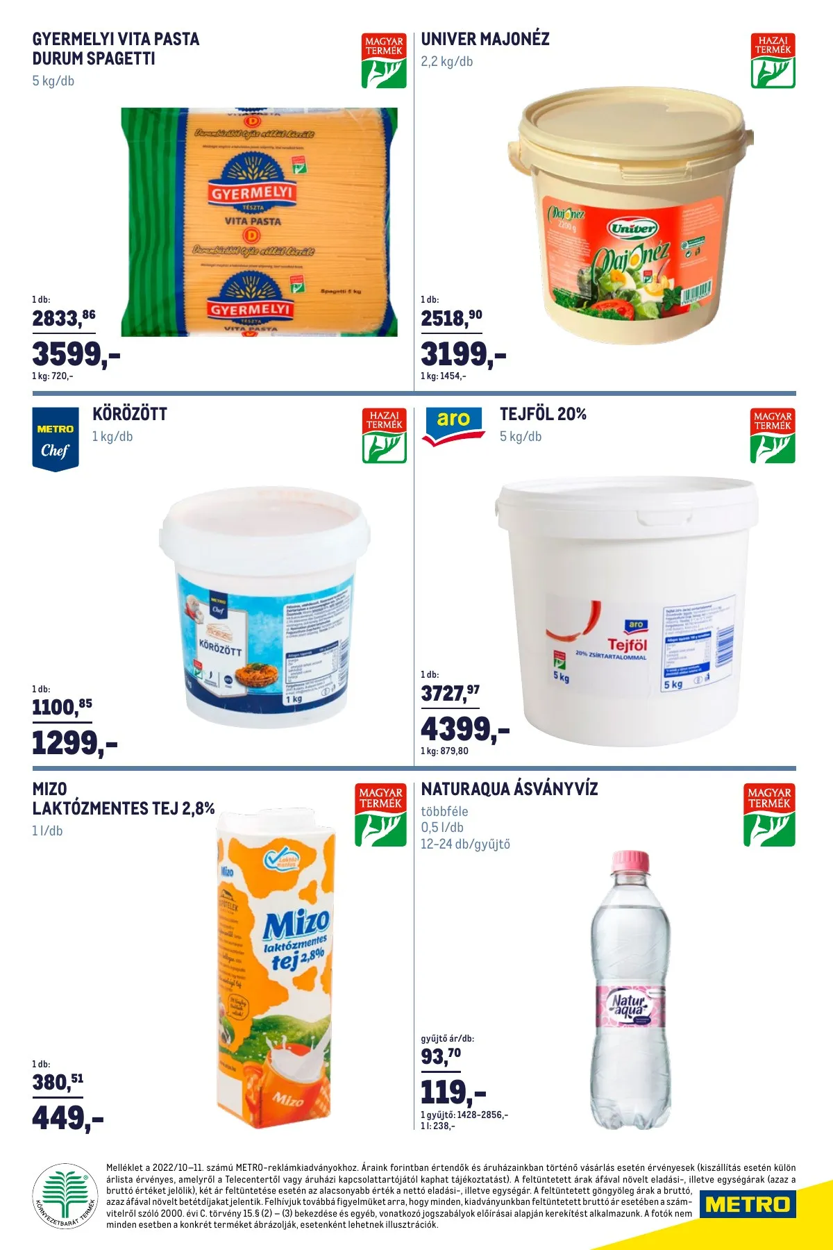 Metro akciós újság Horeca magyar 04.20–05.17 – 8. oldal