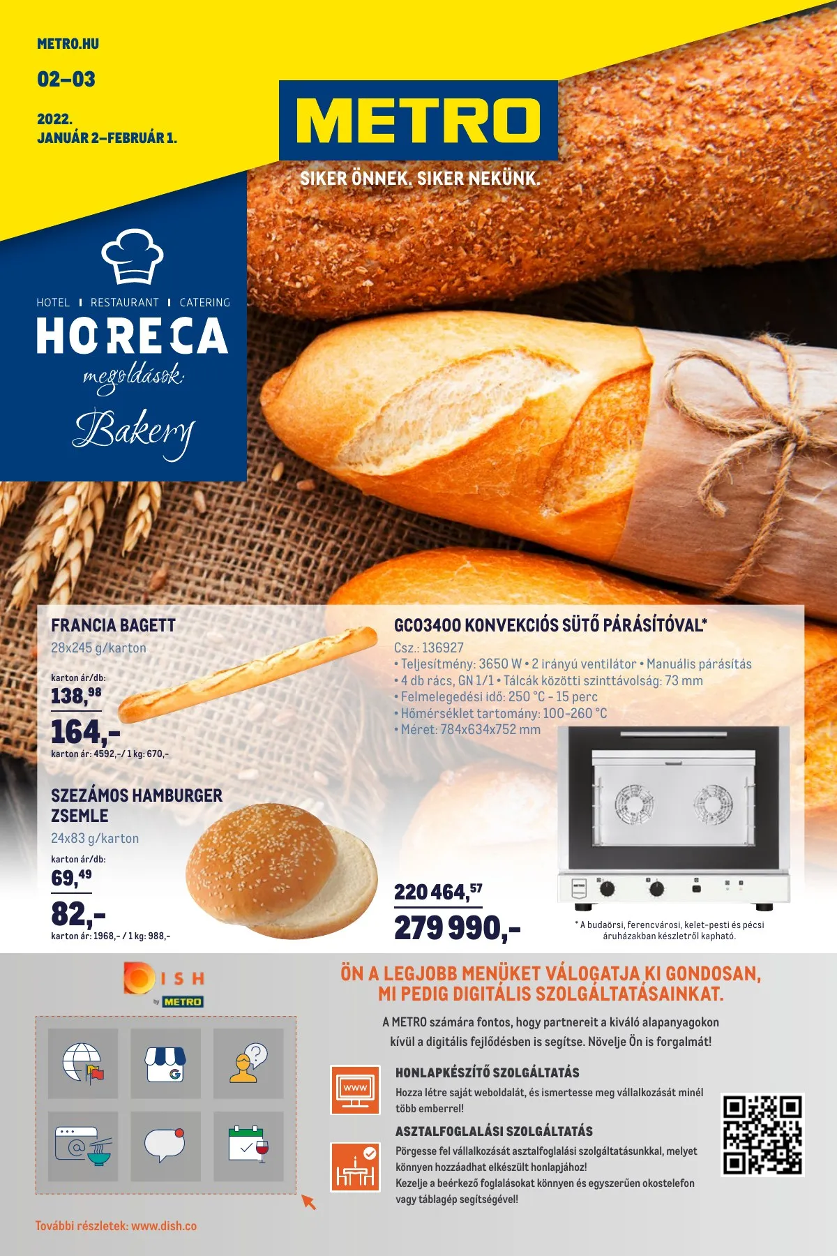 Metro akciós újság Horeca pekseg 01.02–01.02