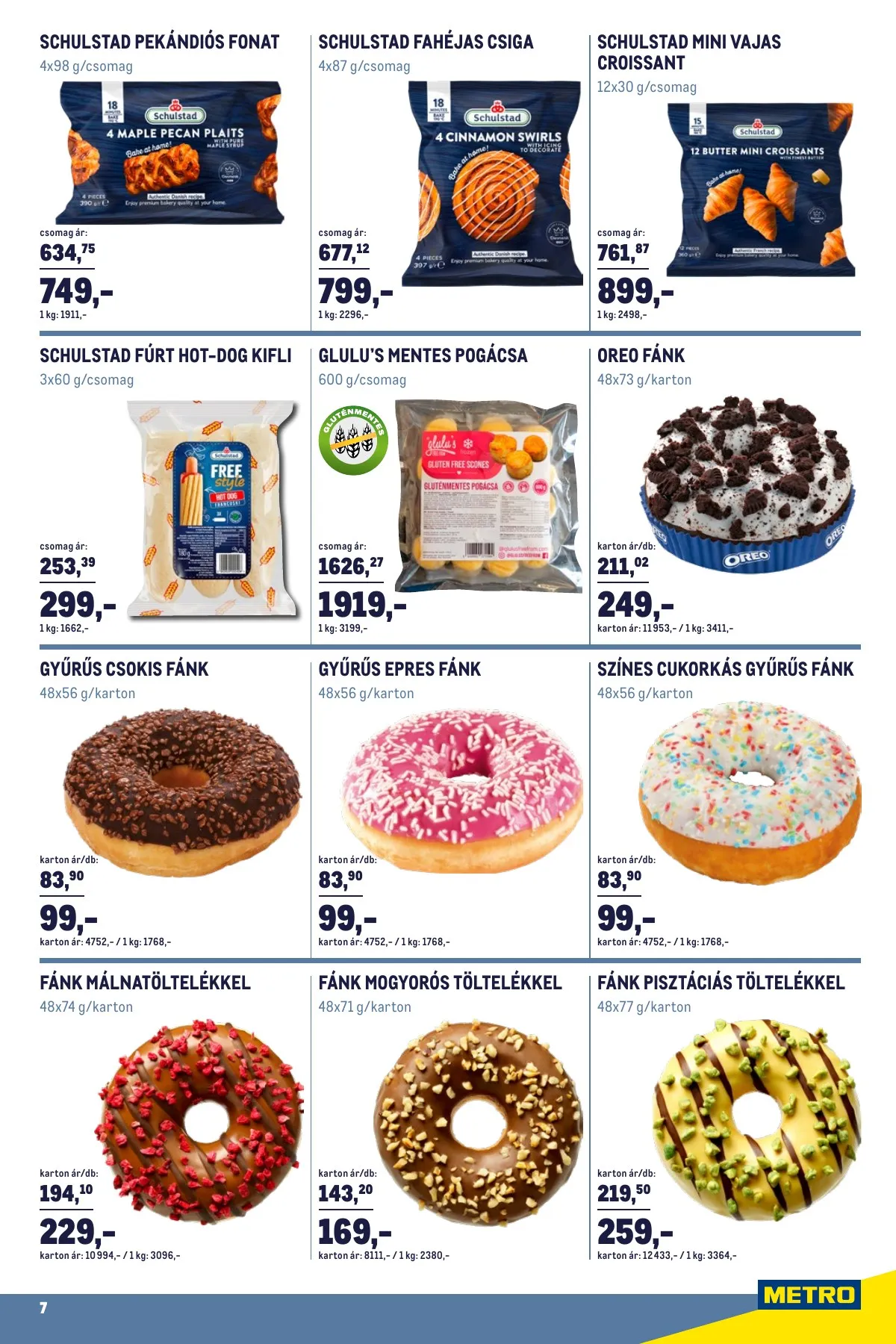 Metro akciós újság Horeca pekseg 01.02–01.02 – 7. oldal