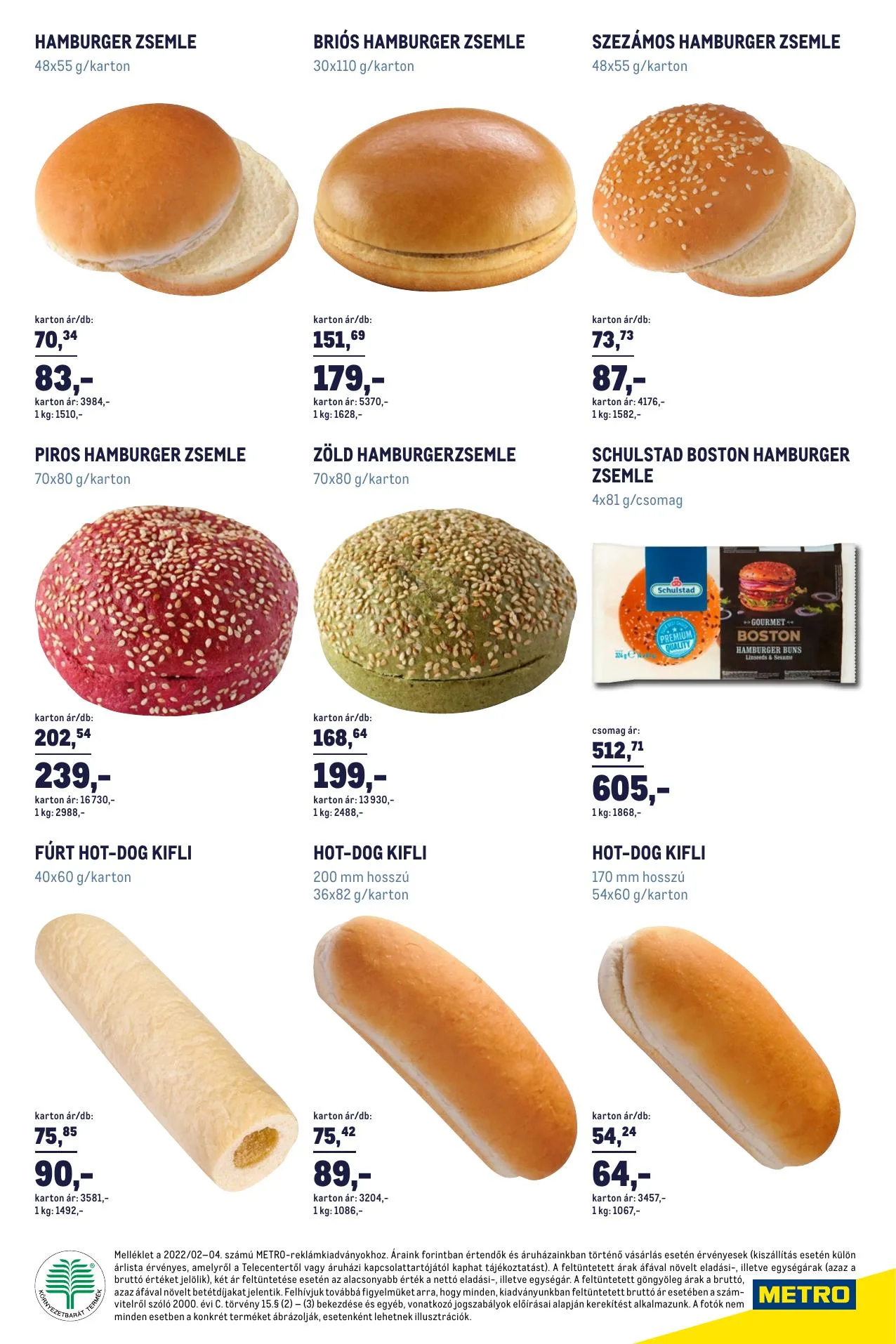 Metro akciós újság Horeca Pekseg 01.02–02.01 – 8. oldal