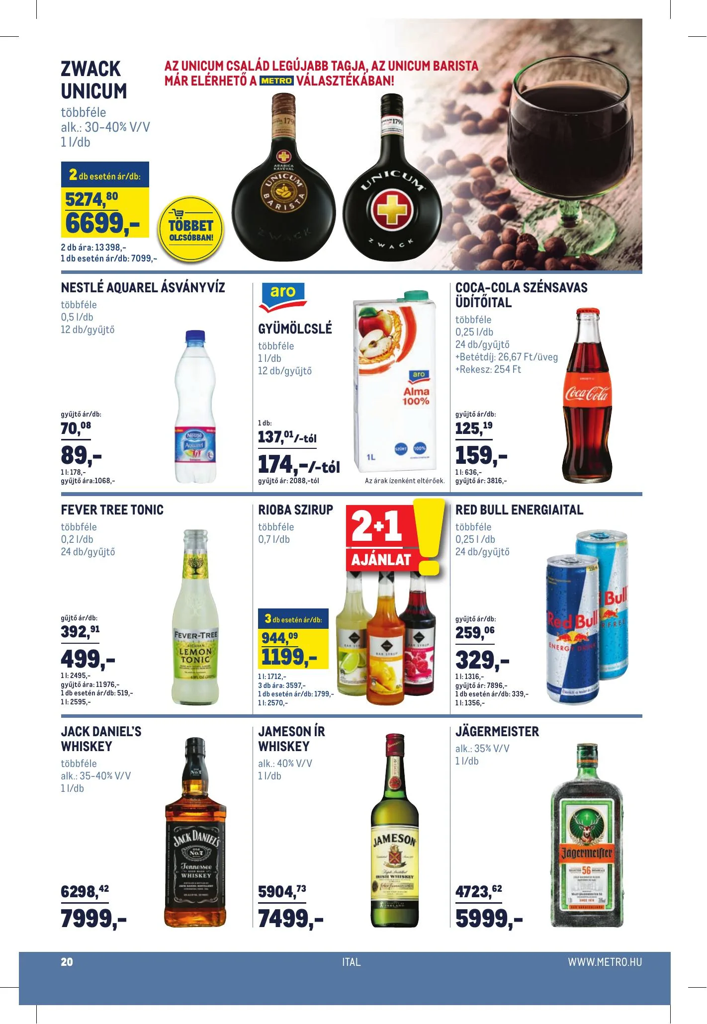Metro akciós újság Horeca 01.20–02.16 – 20. oldal