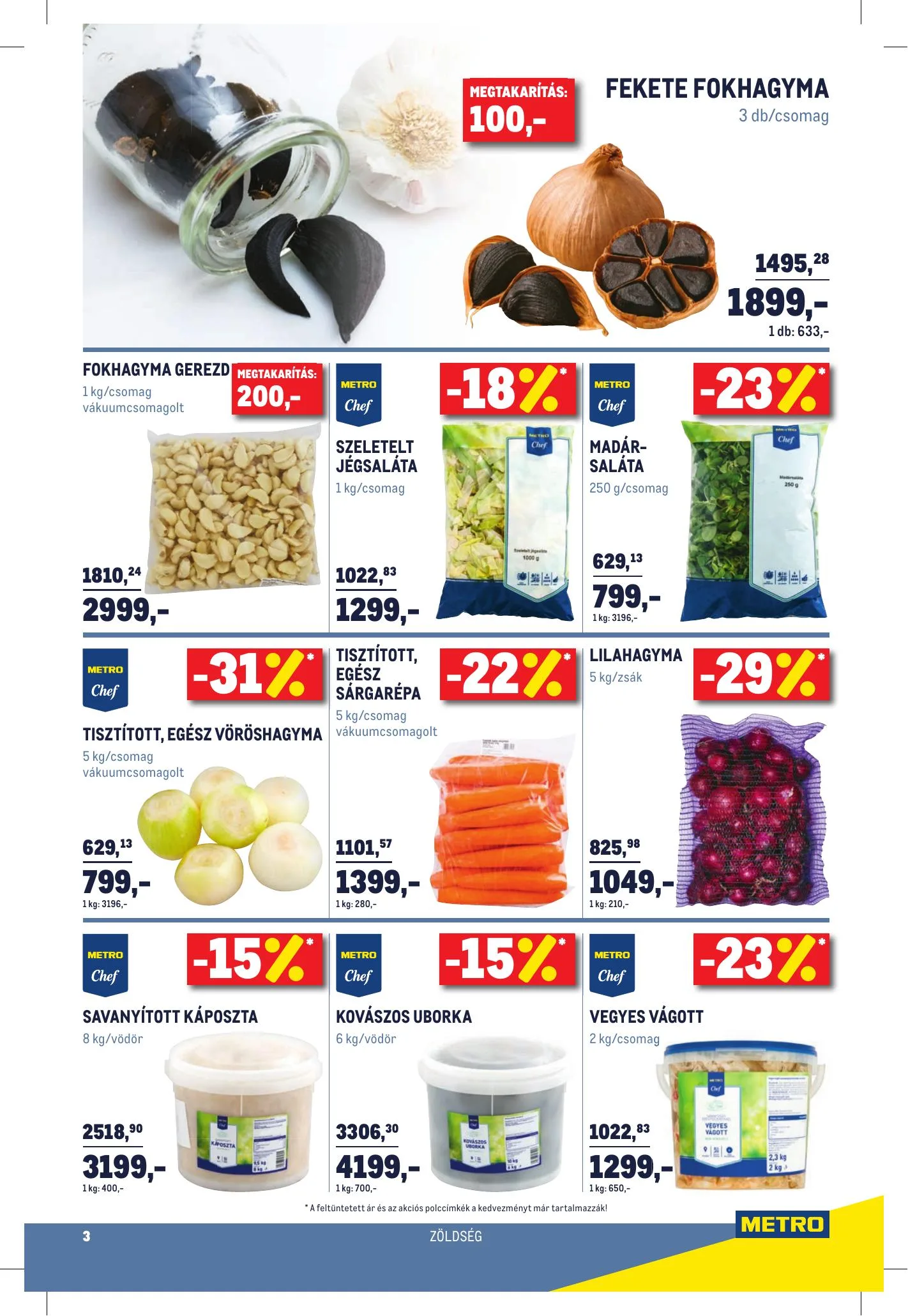 Metro akciós újság Horeca 01.20–02.16 – 3. oldal