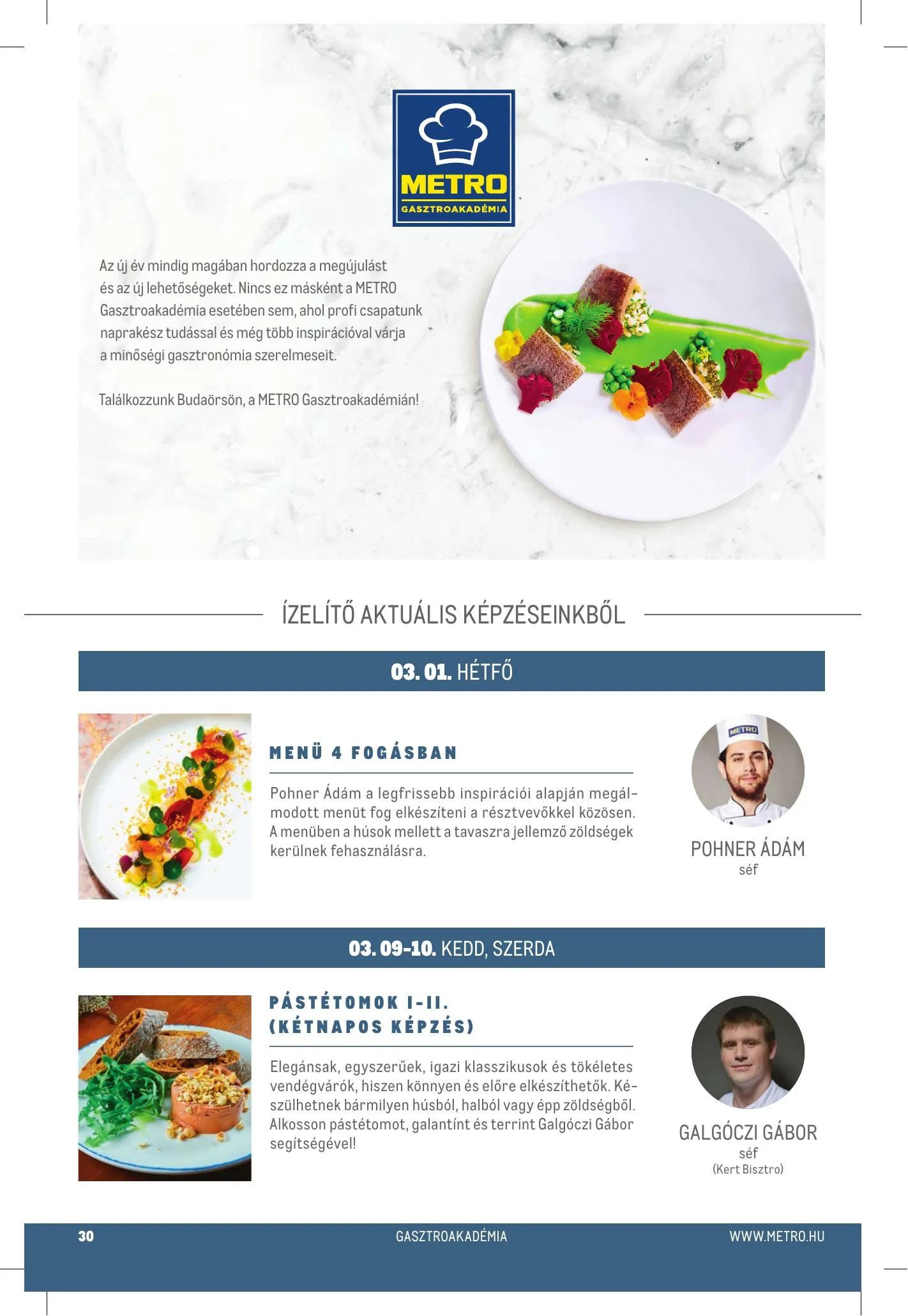 Metro akciós újság Horeca 01.20–02.16 – 30. oldal