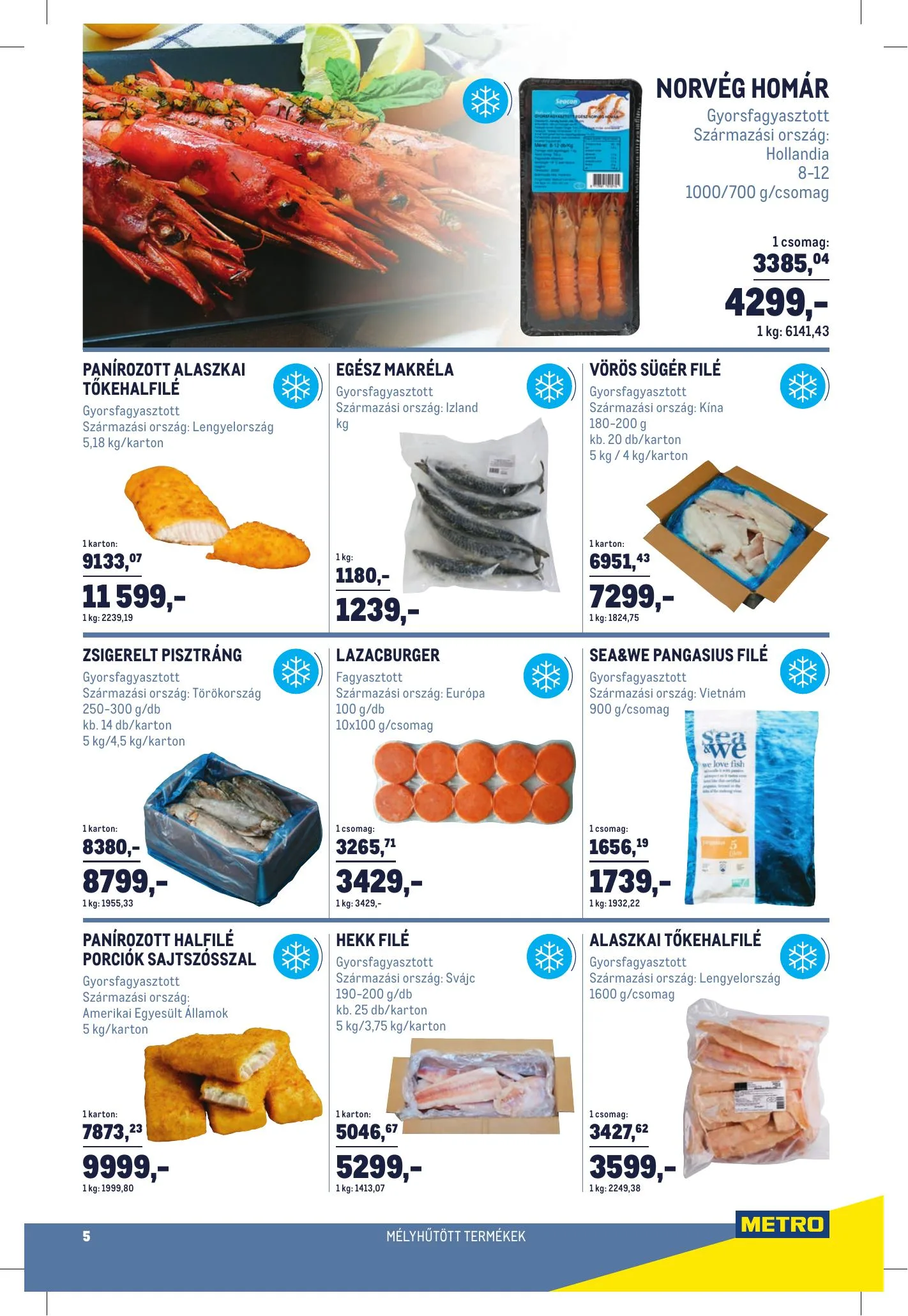 Metro akciós újság Horeca 01.20–02.16 – 5. oldal