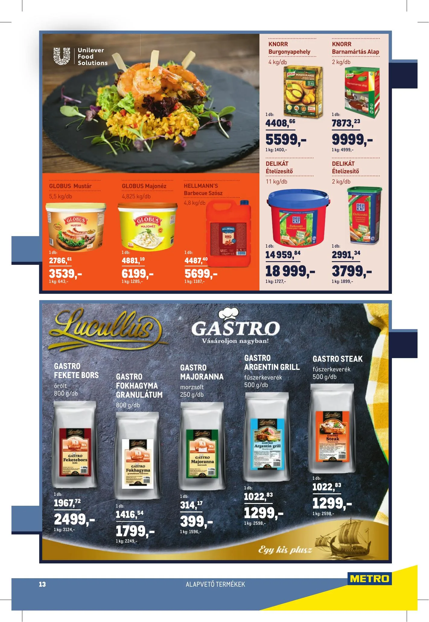 Metro akciós újság Horeca 02.17–03.16 – 13. oldal