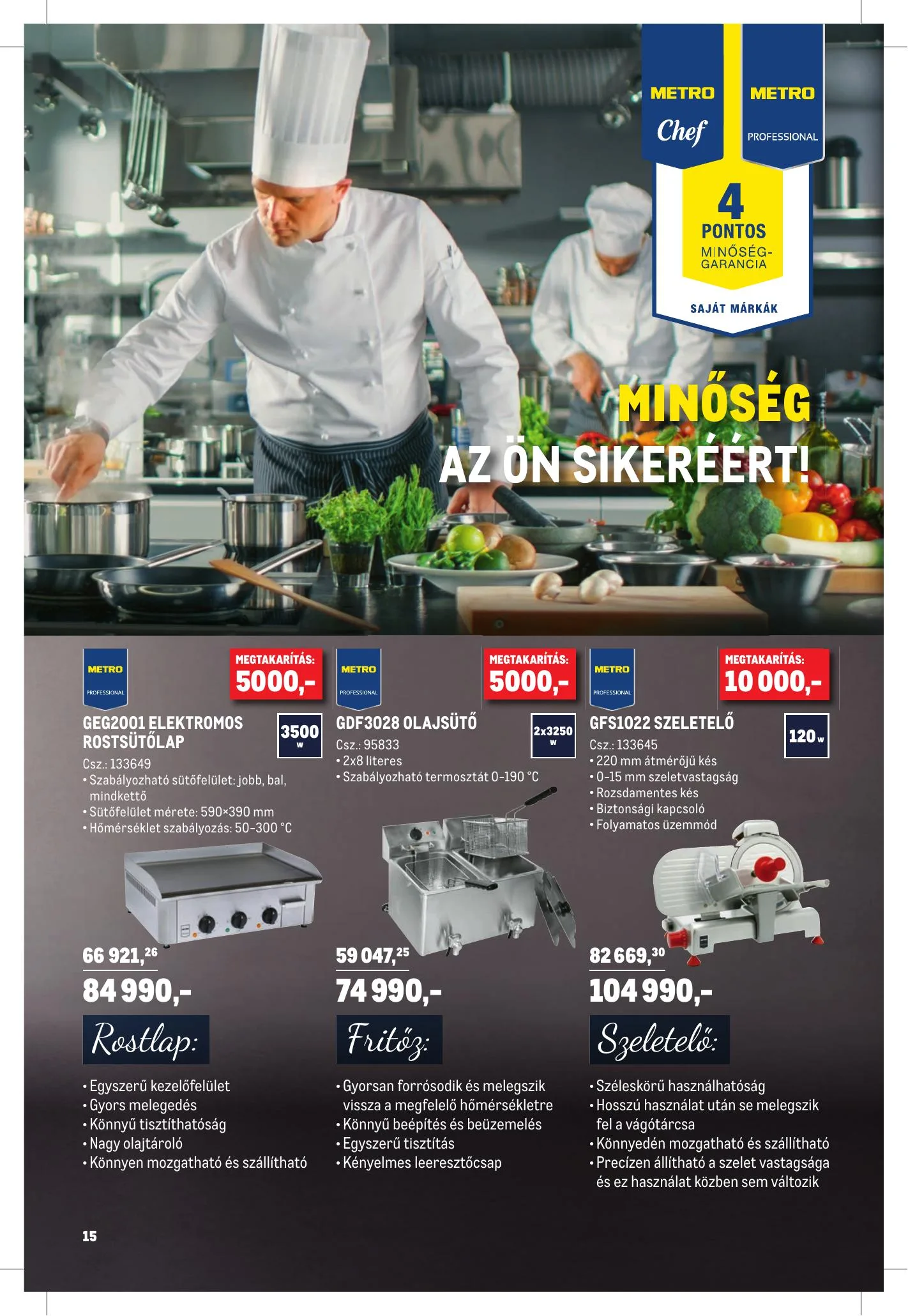 Metro akciós újság Horeca 02.17–03.16 – 15. oldal