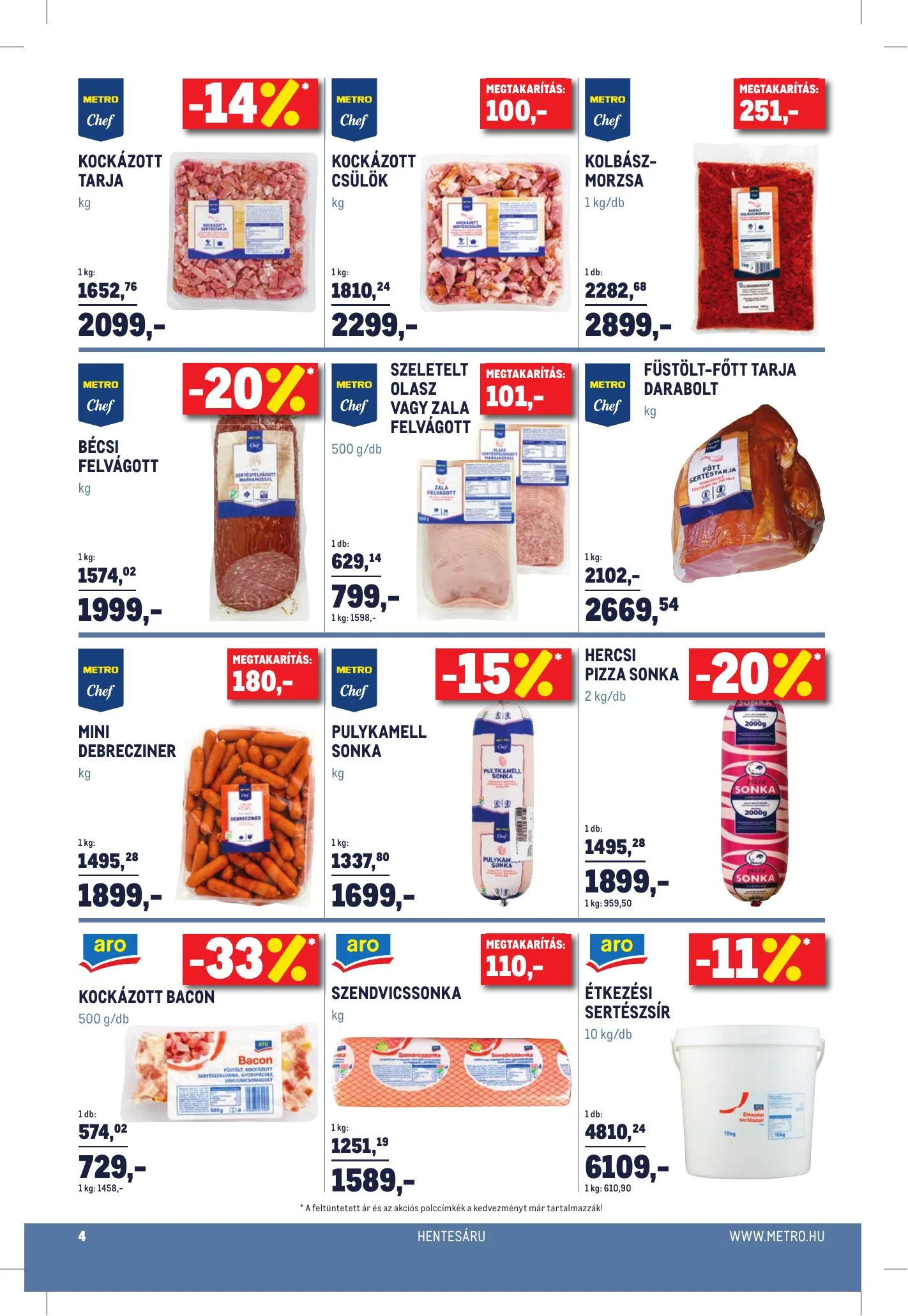Metro akciós újság Horeca 02.17–03.16 – 4. oldal