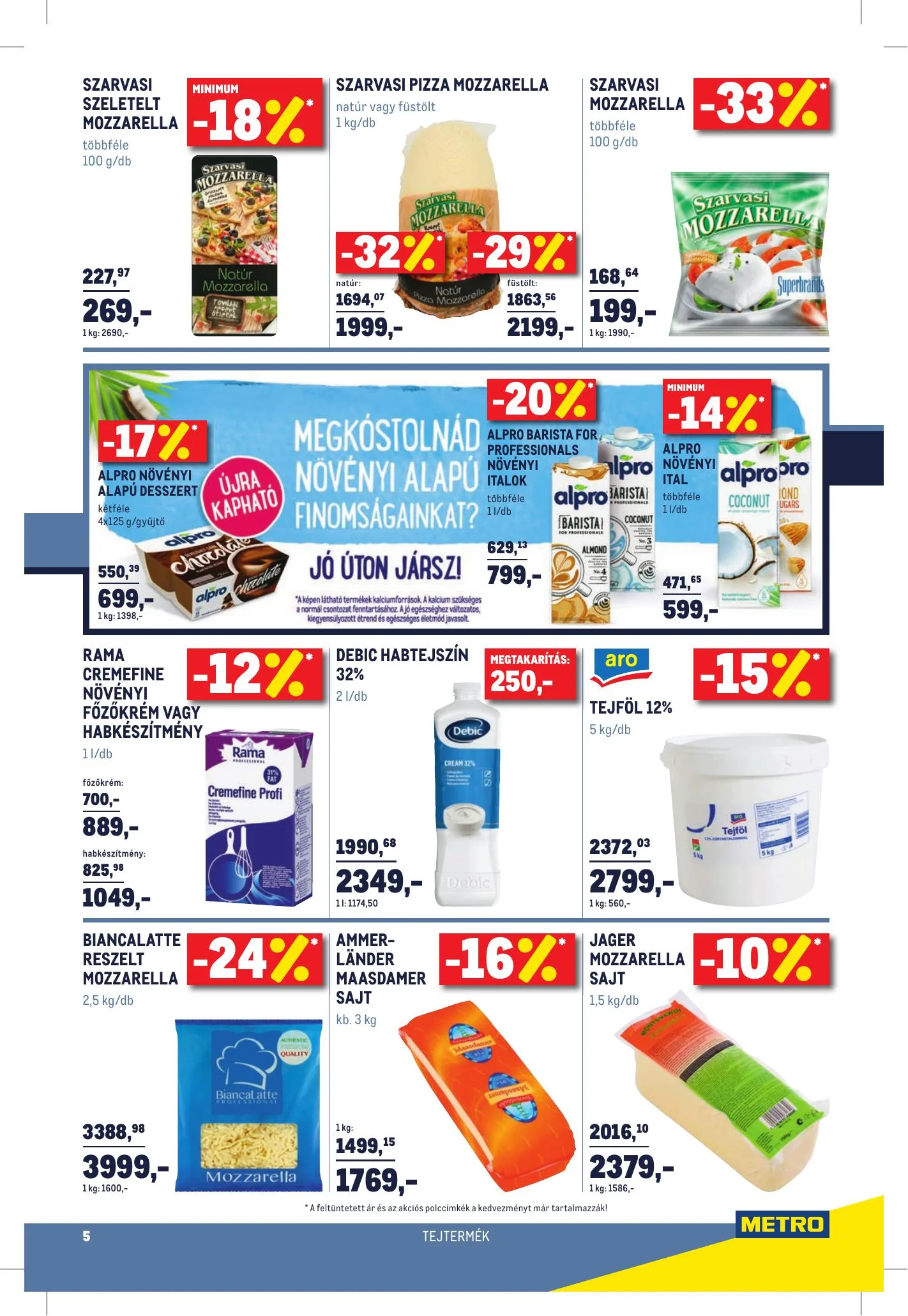 Metro akciós újság Horeca 02.17–03.16 – 5. oldal
