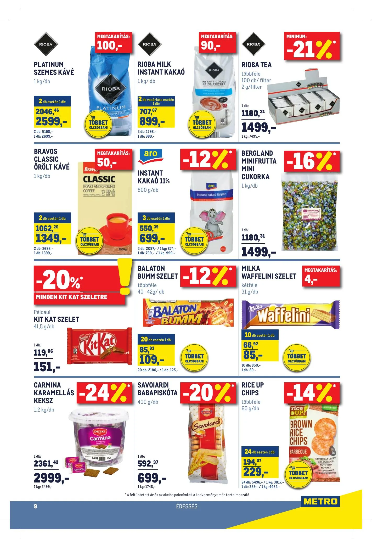 Metro akciós újság Horeca 02.17–03.16 – 9. oldal