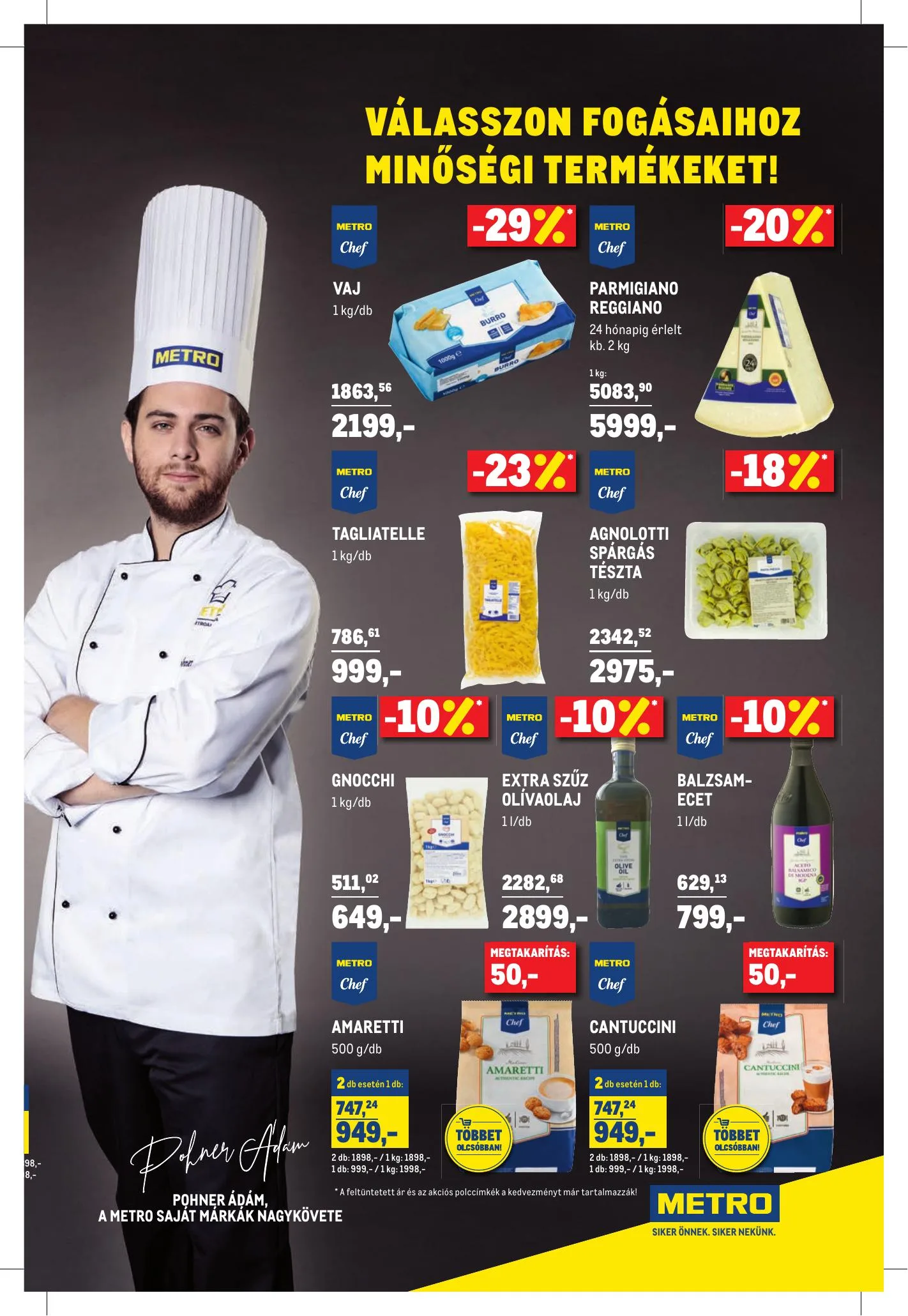 Metro akciós újság Horeca 03.17–04.20 – 15. oldal