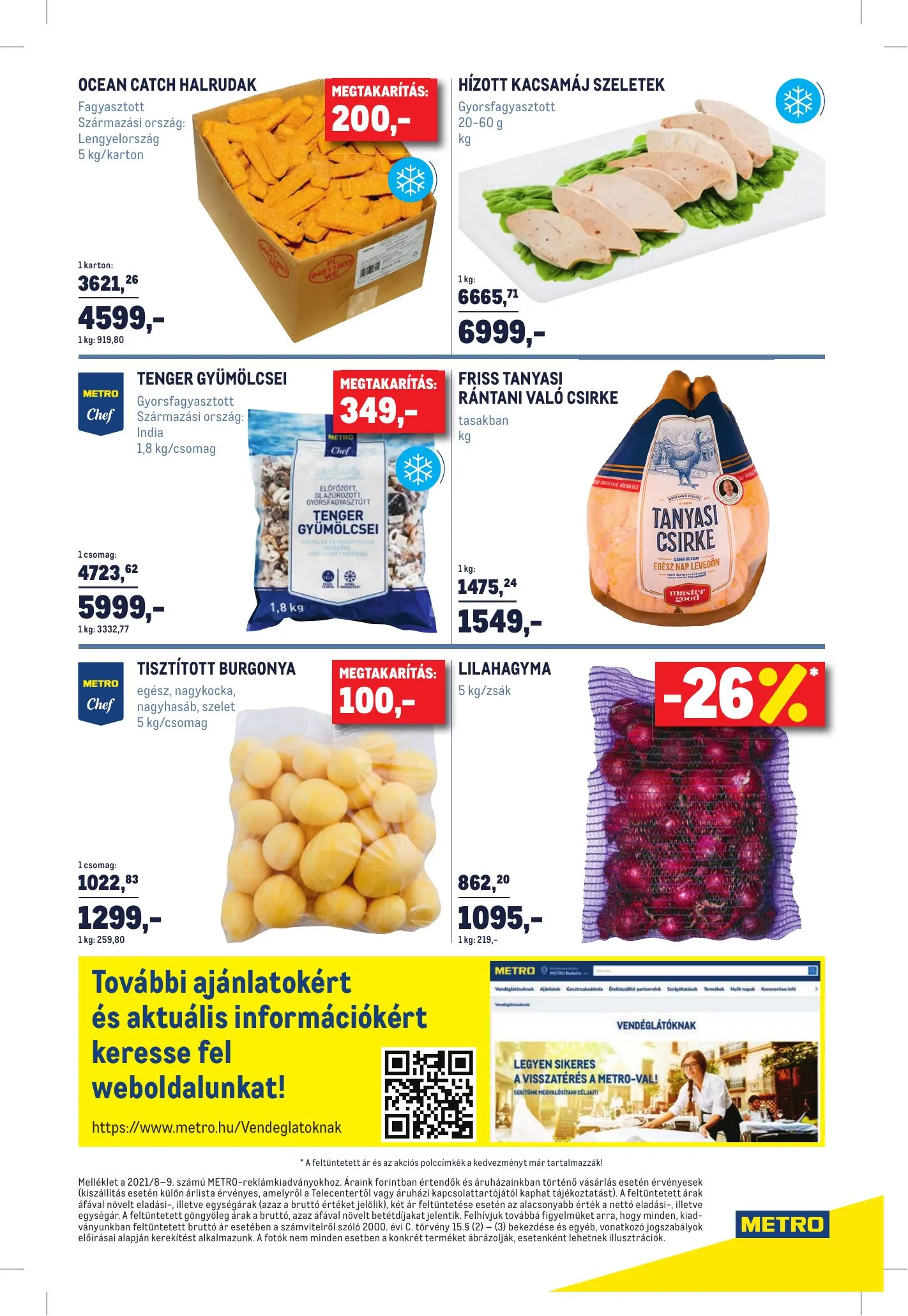 Metro akciós újság Horeca 03.17–04.20 – 24. oldal