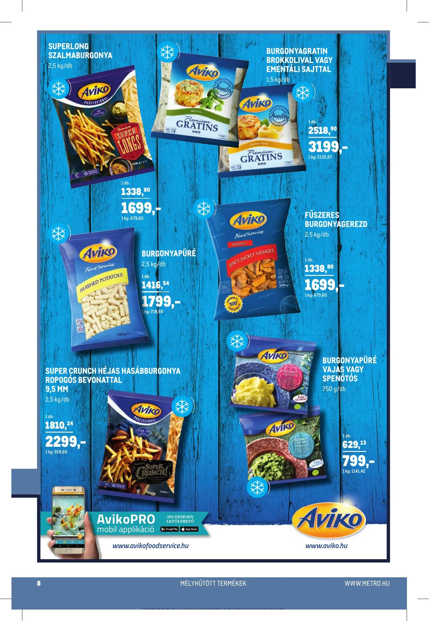 Metro akciós újság Horeca 03.17–04.20 – 8. oldal