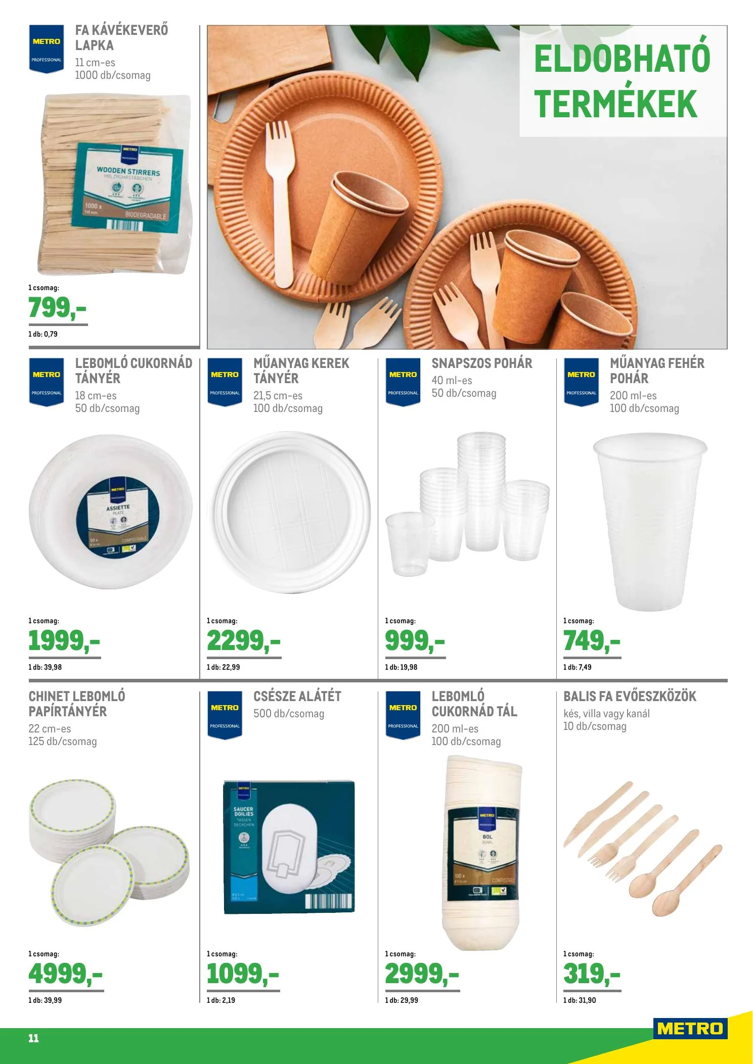 Metro akciós újság Horeca 04.07–05.04 – 11. oldal