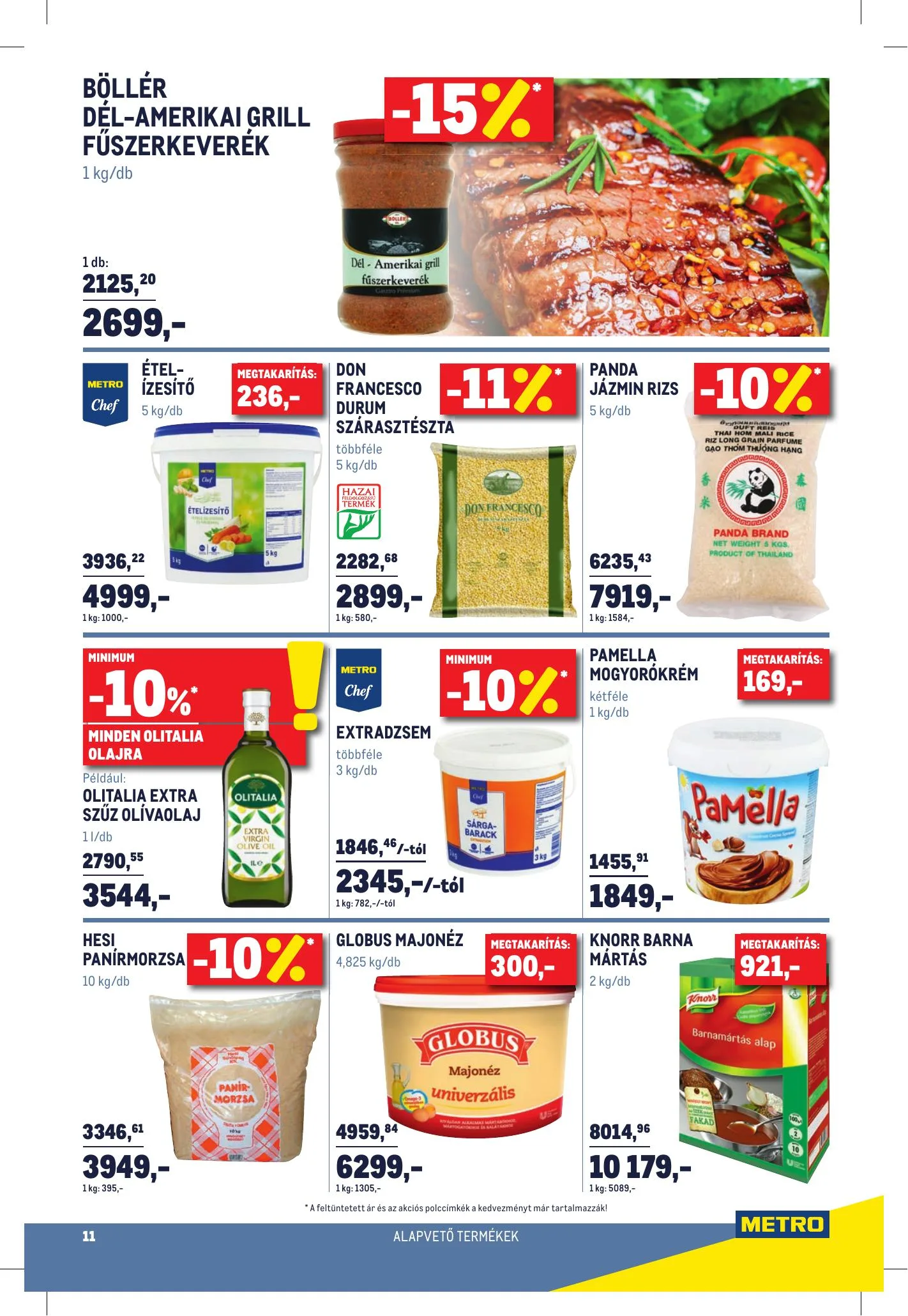 Metro akciós újság Horeca 04.21–05.18 – 11. oldal