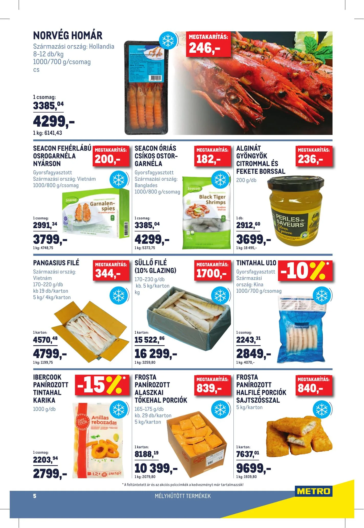 Metro akciós újság Horeca 04.21–05.18 – 5. oldal