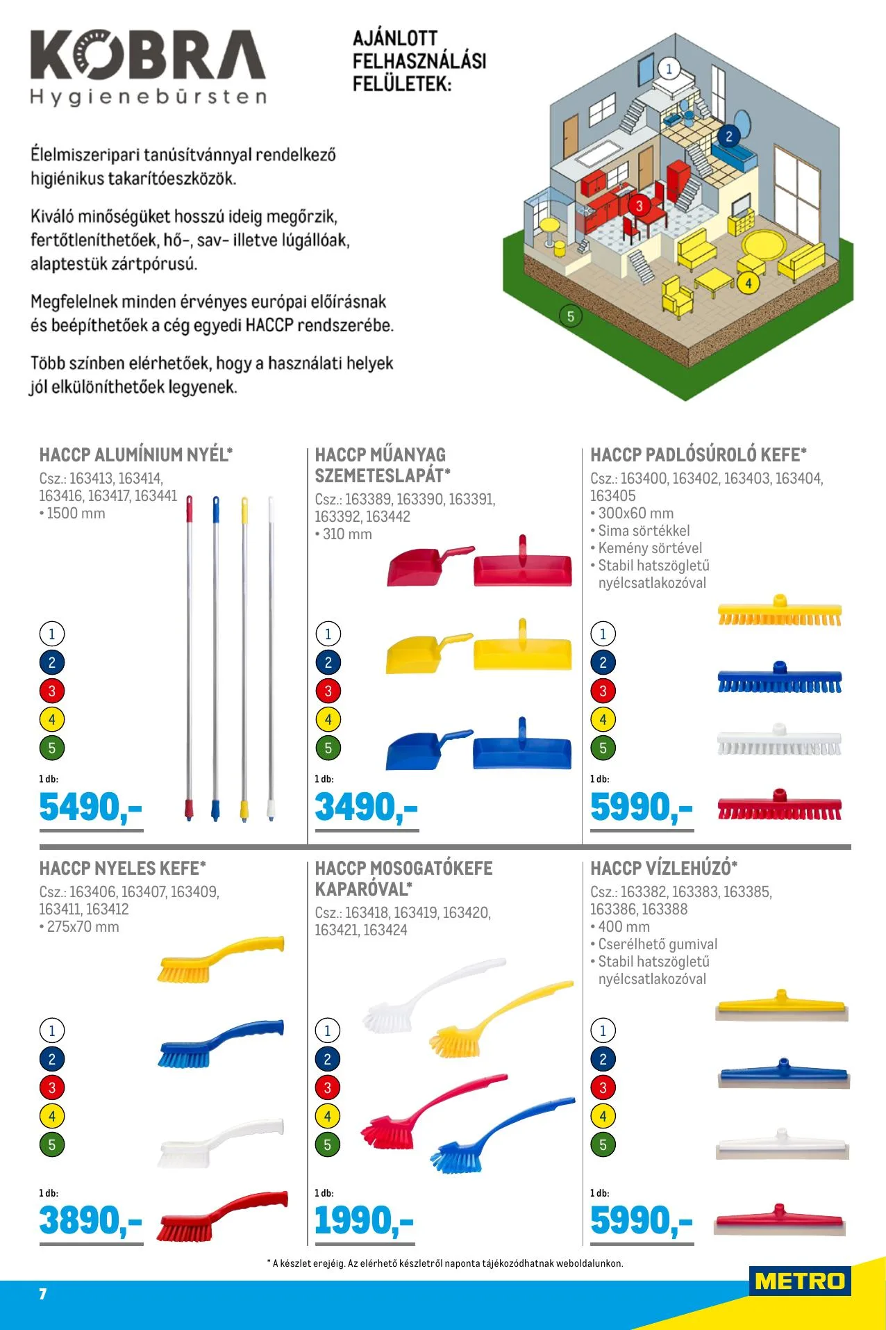Metro akciós újság Horeca 08.25–09.21 – 7. oldal