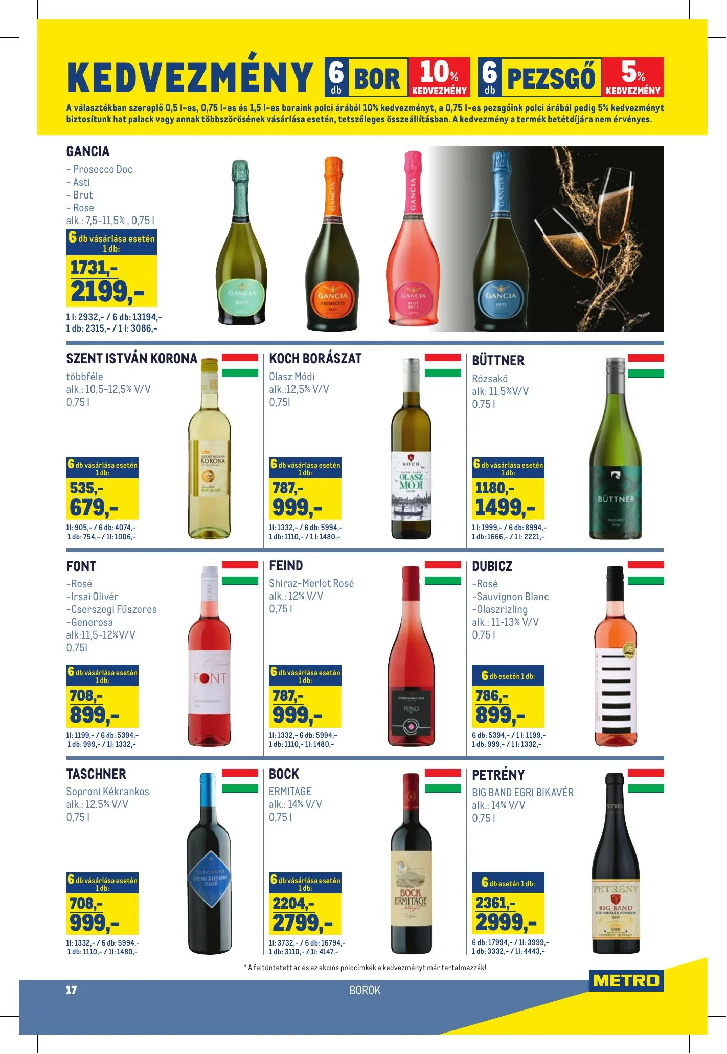 Metro akciós újság Horeca 09.08–10.05 – 17. oldal