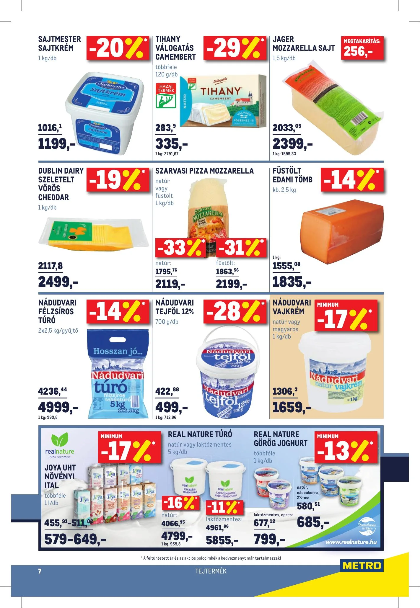 Metro akciós újság Horeca 09.08–10.05 – 7. oldal