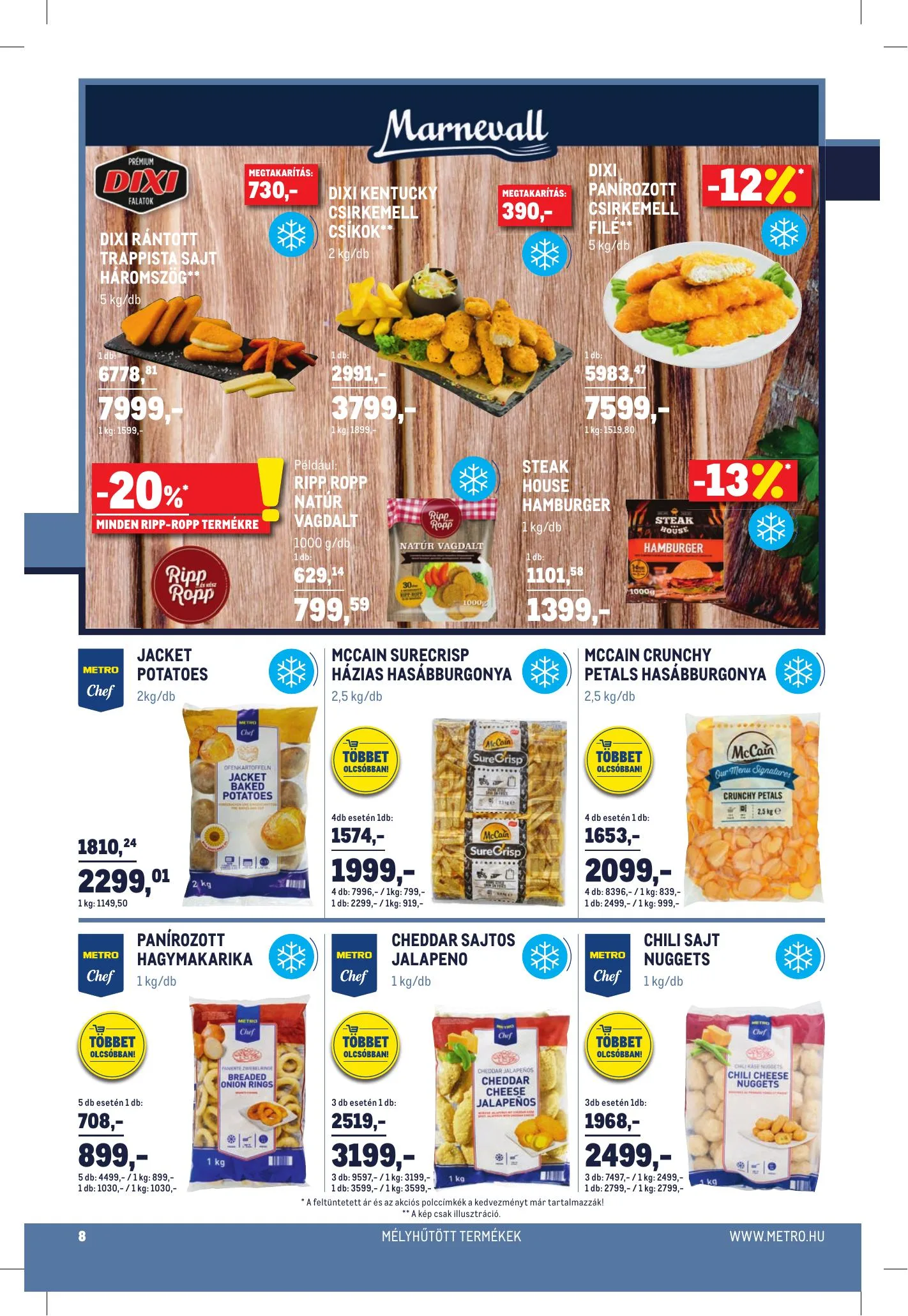 Metro akciós újság Horeca 09.08–10.05 – 8. oldal