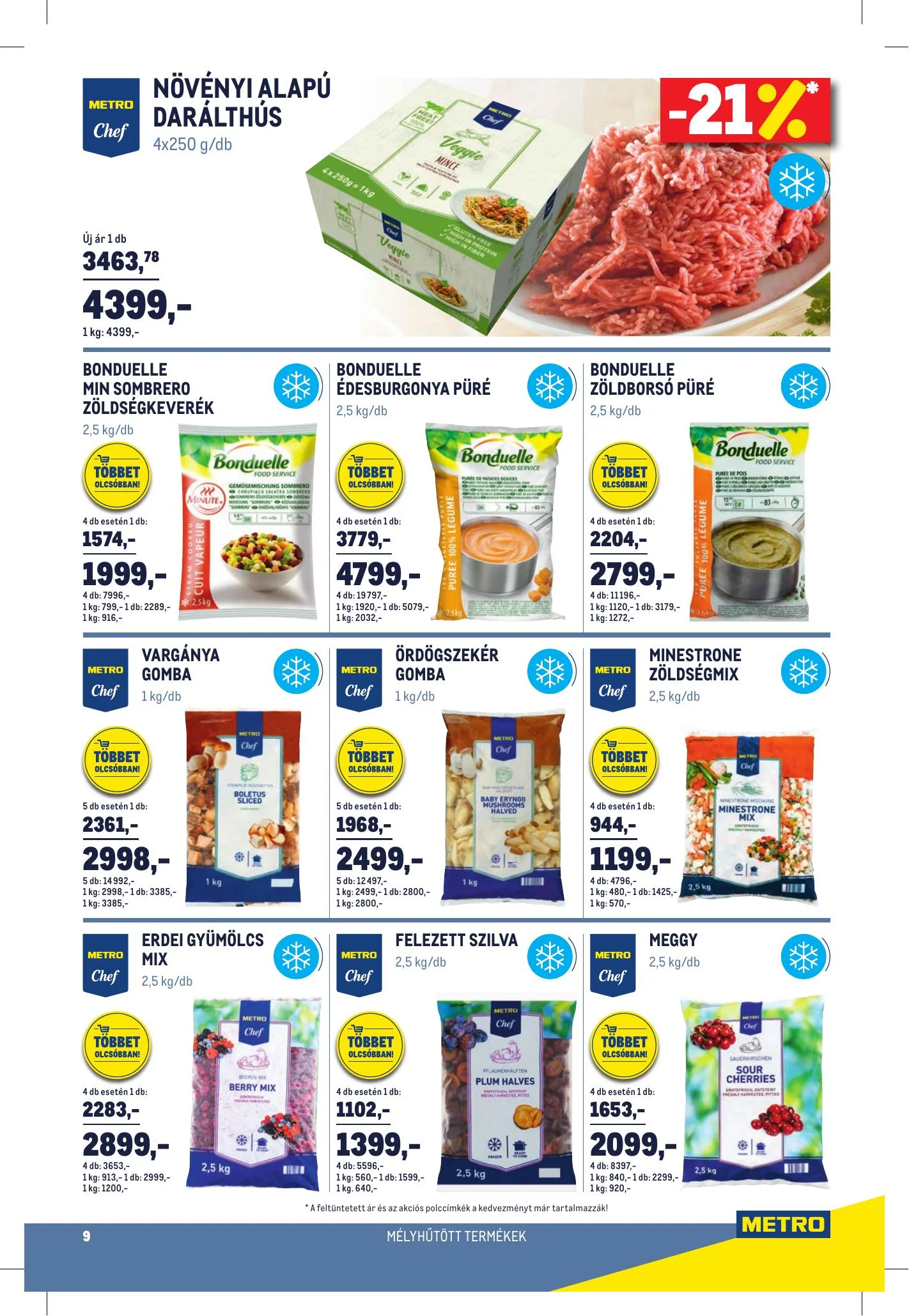 Metro akciós újság Horeca 09.08–10.05 – 9. oldal