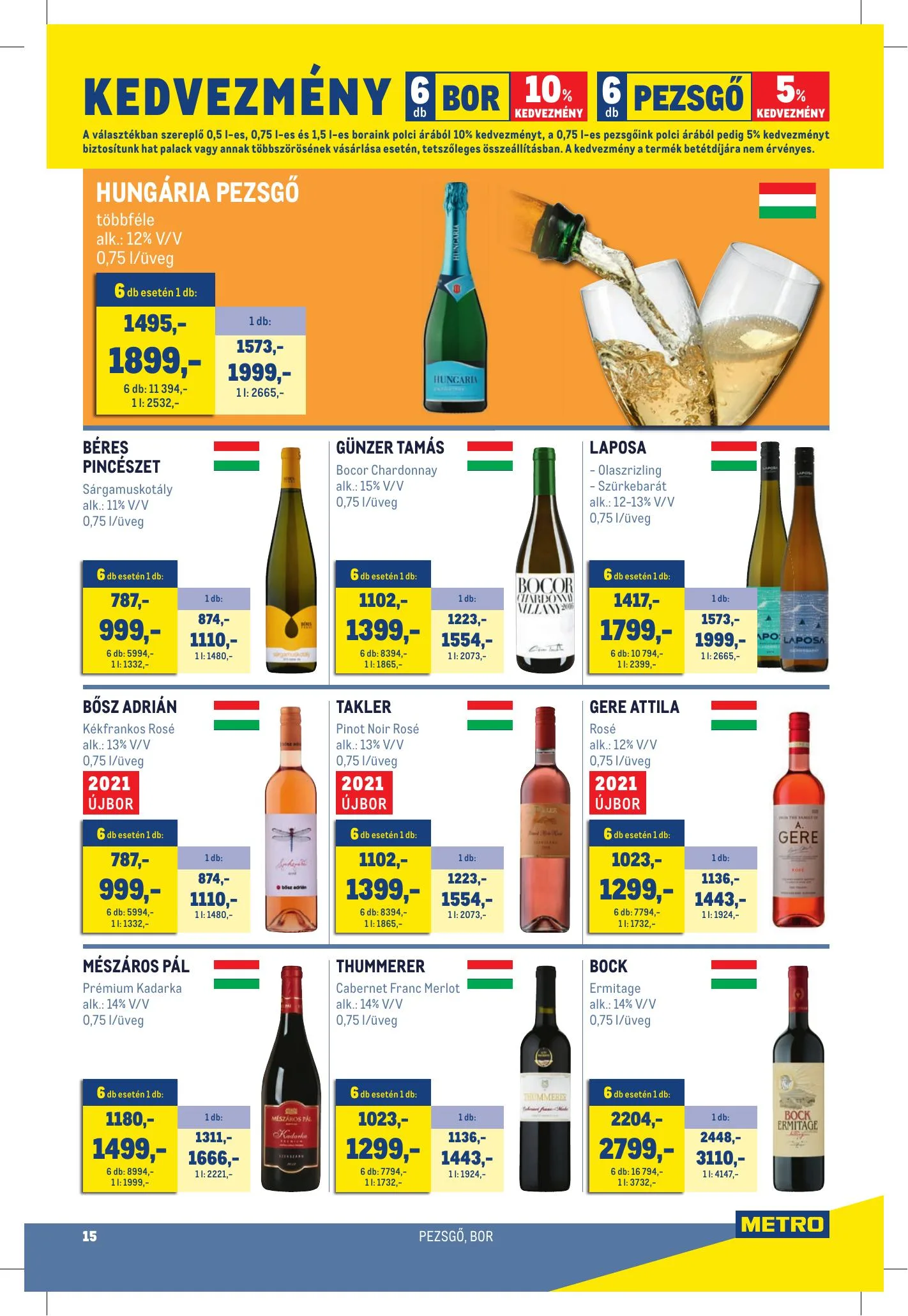 Metro akciós újság Horeca 12.01–12.31 – 15. oldal