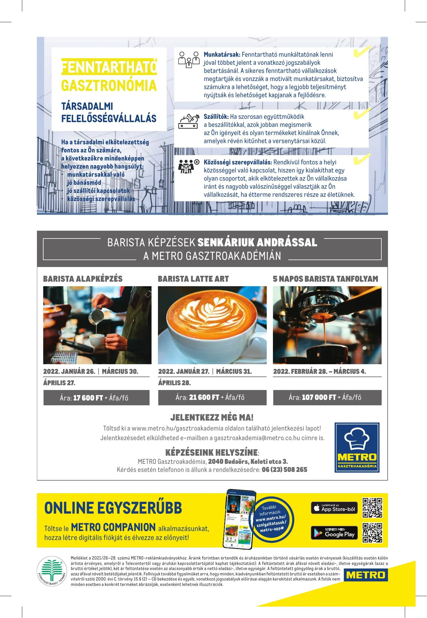 Metro akciós újság Horeca 12.01–12.31 – 20. oldal