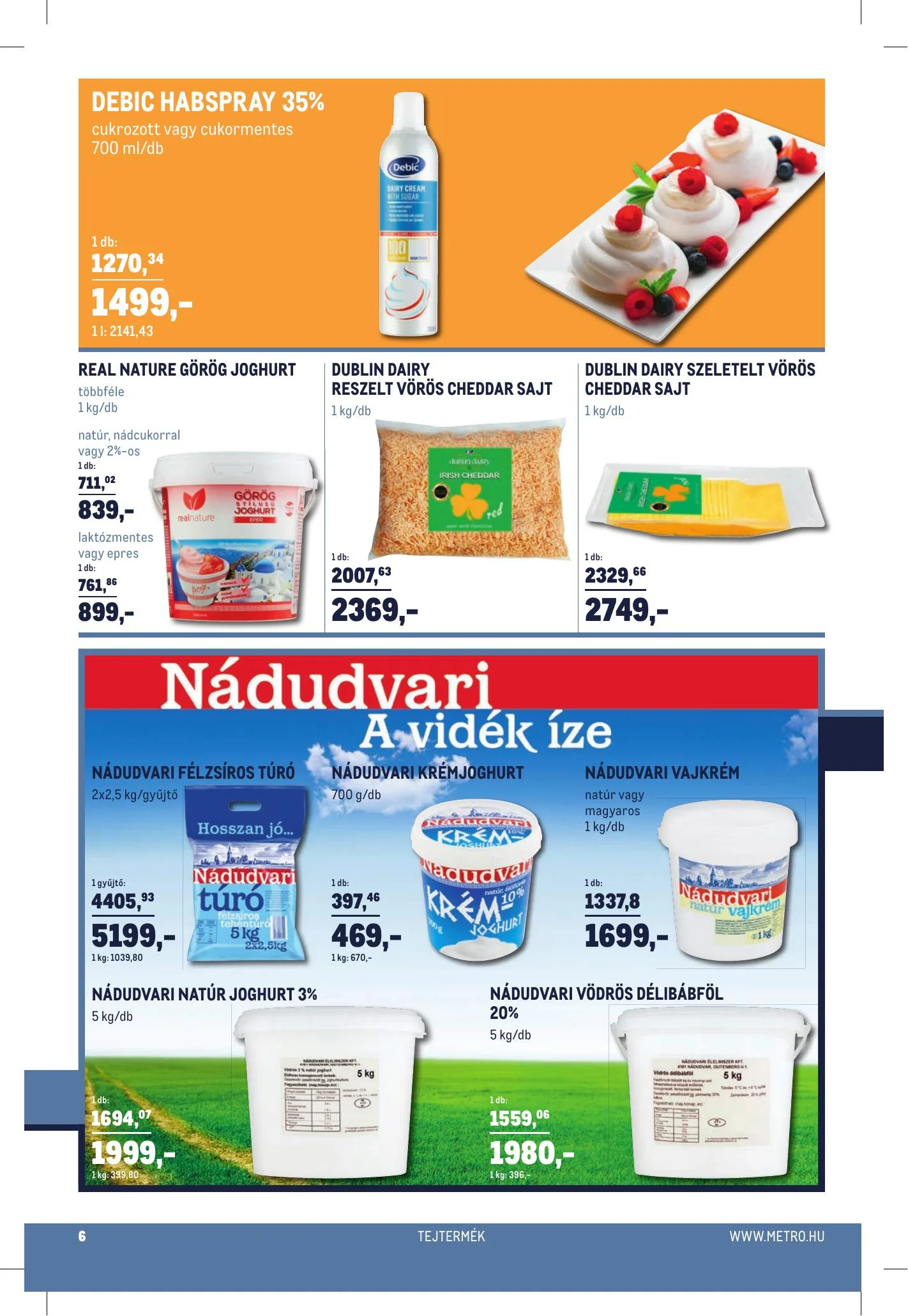 Metro akciós újság Horeca 12.01–12.31 – 6. oldal