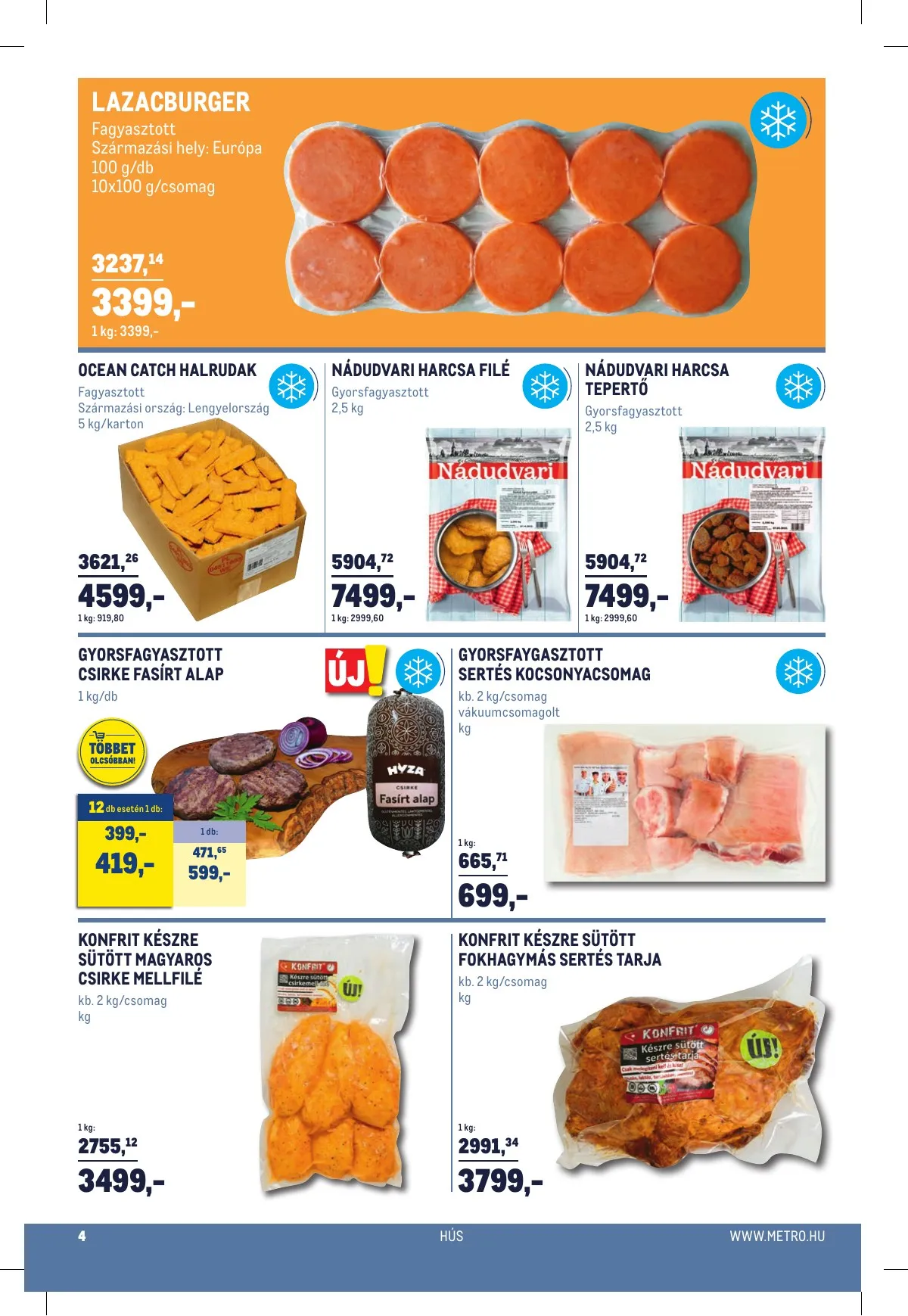 Metro akciós újság Horeca 01.02–01.02 – 4. oldal