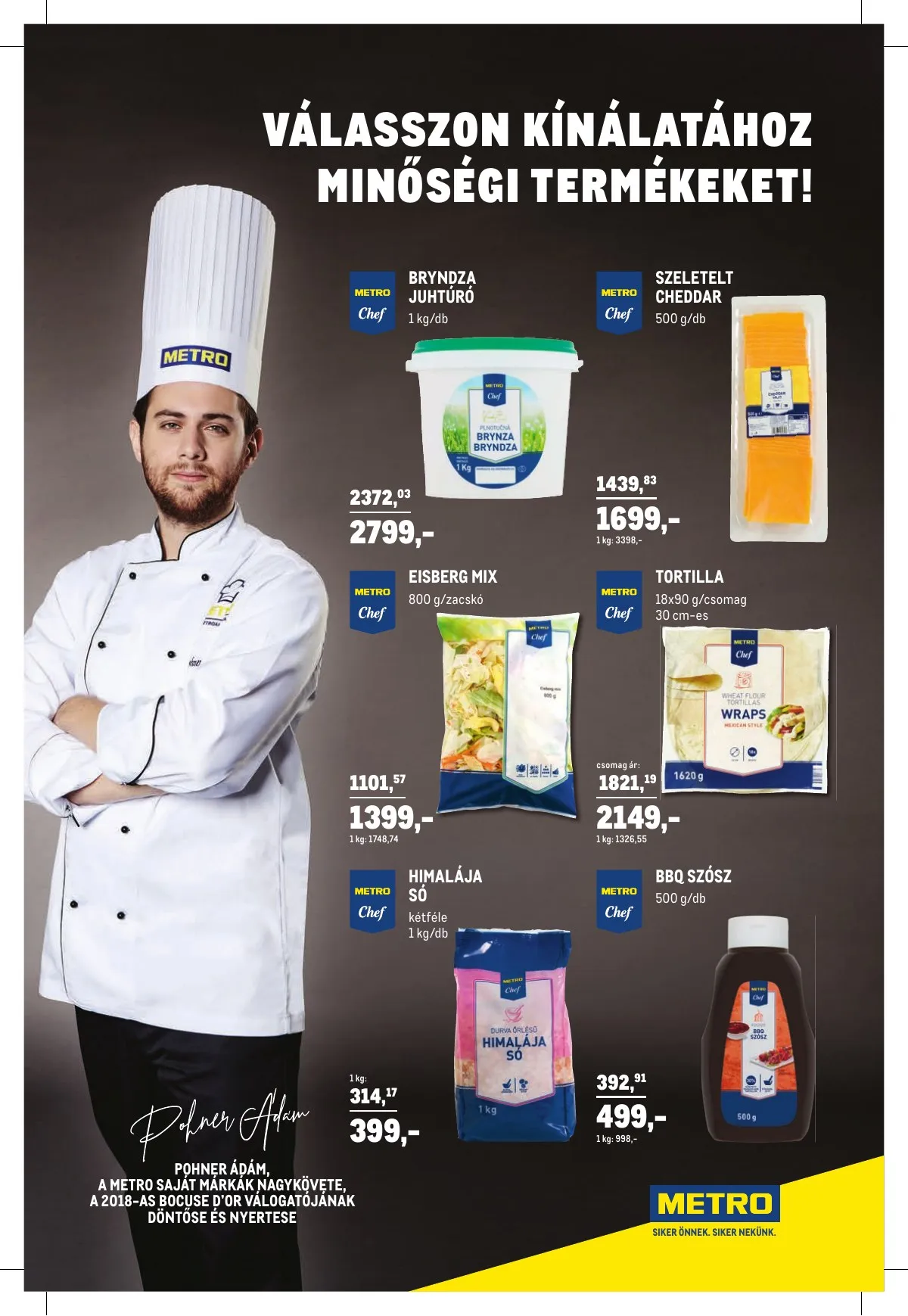 Metro akciós újság Horeca 02.02–03.01 – 11. oldal