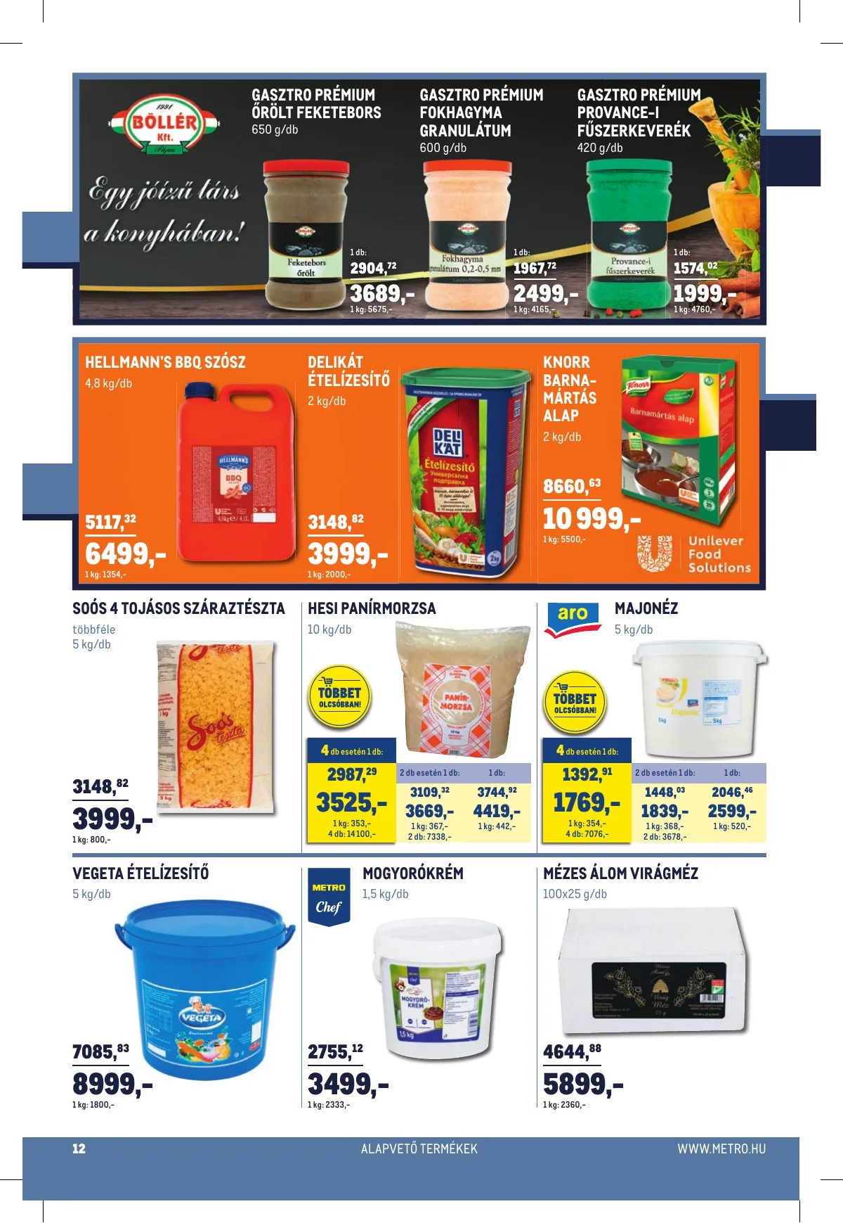 Metro akciós újság Horeca 02.02–03.01 – 12. oldal