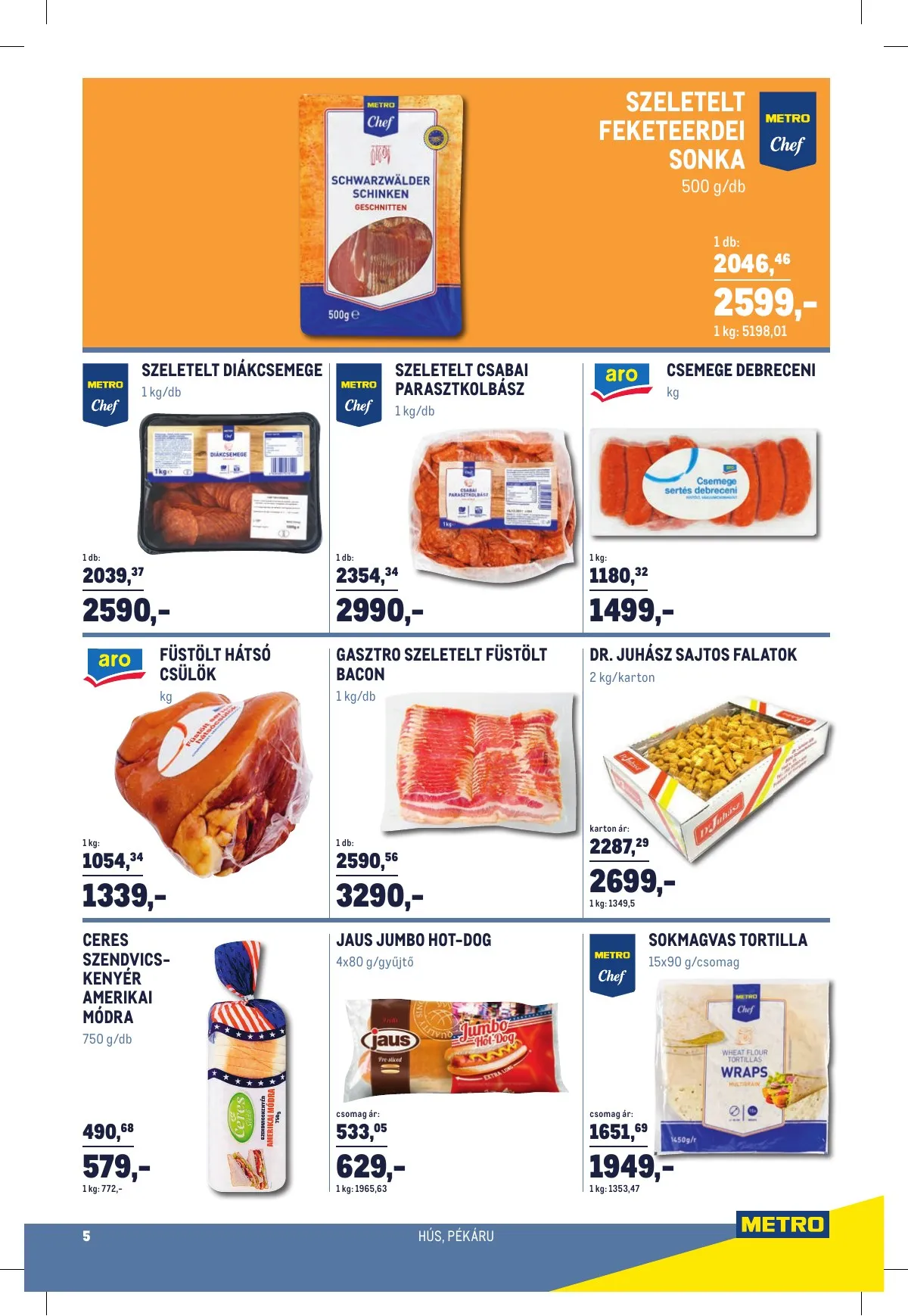 Metro akciós újság Horeca 02.02–03.01 – 5. oldal