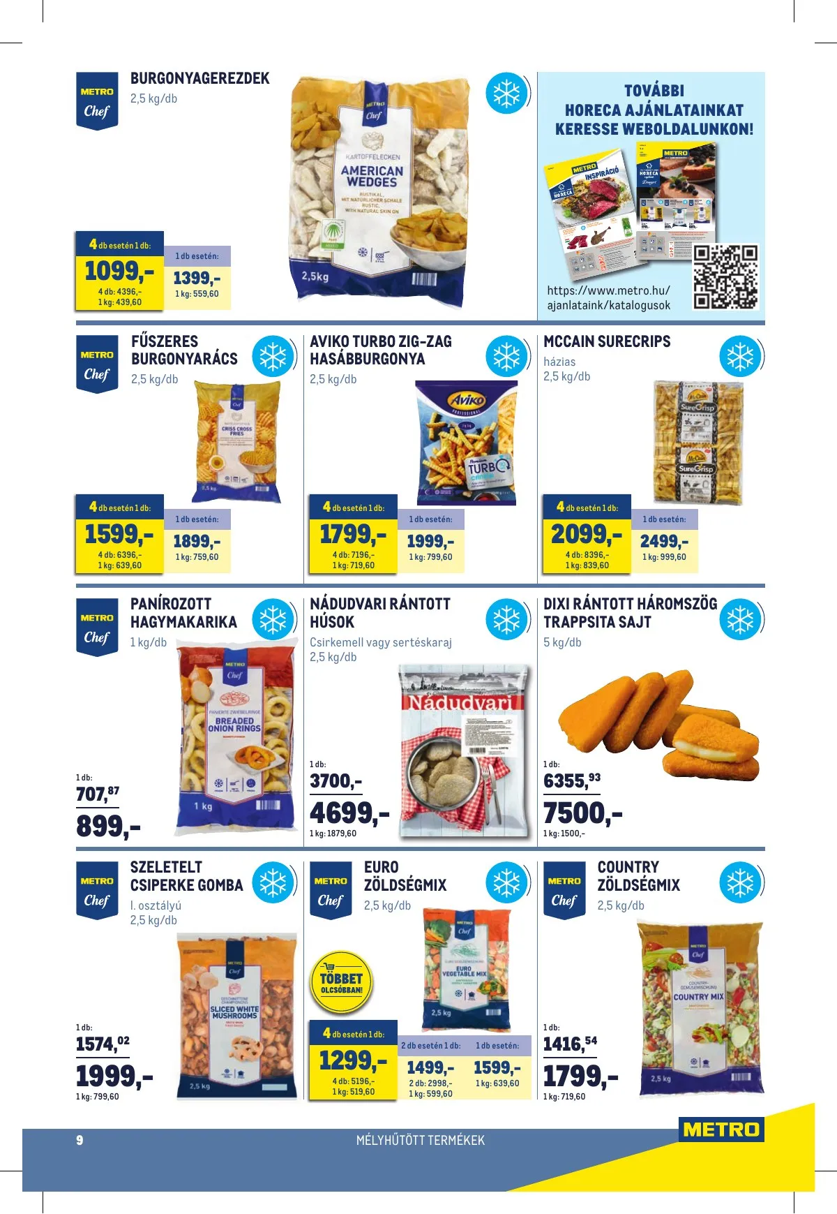 Metro akciós újság Horeca 02.02–03.01 – 9. oldal