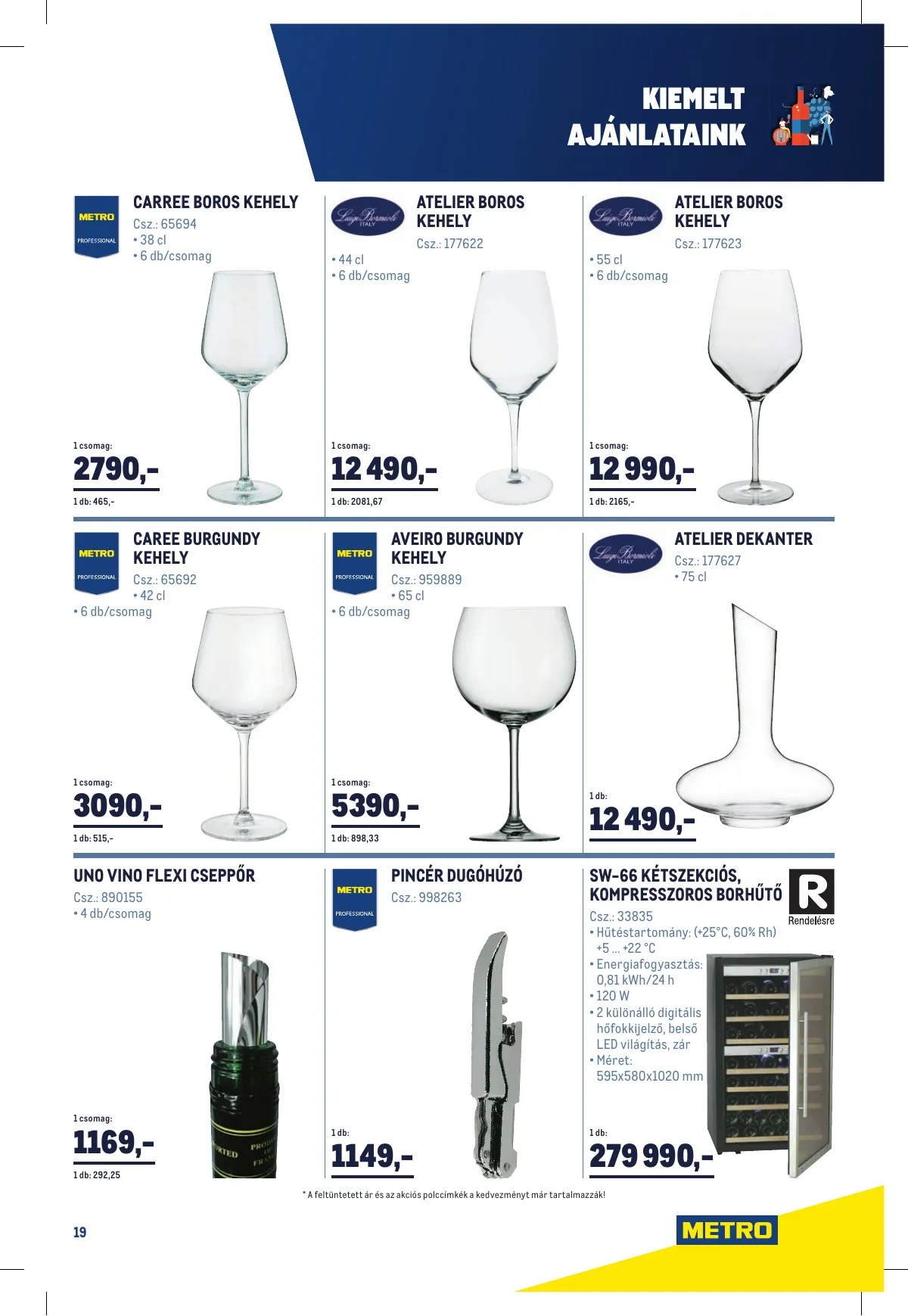 Metro akciós újság Horeca 03.02–03.29 – 19. oldal