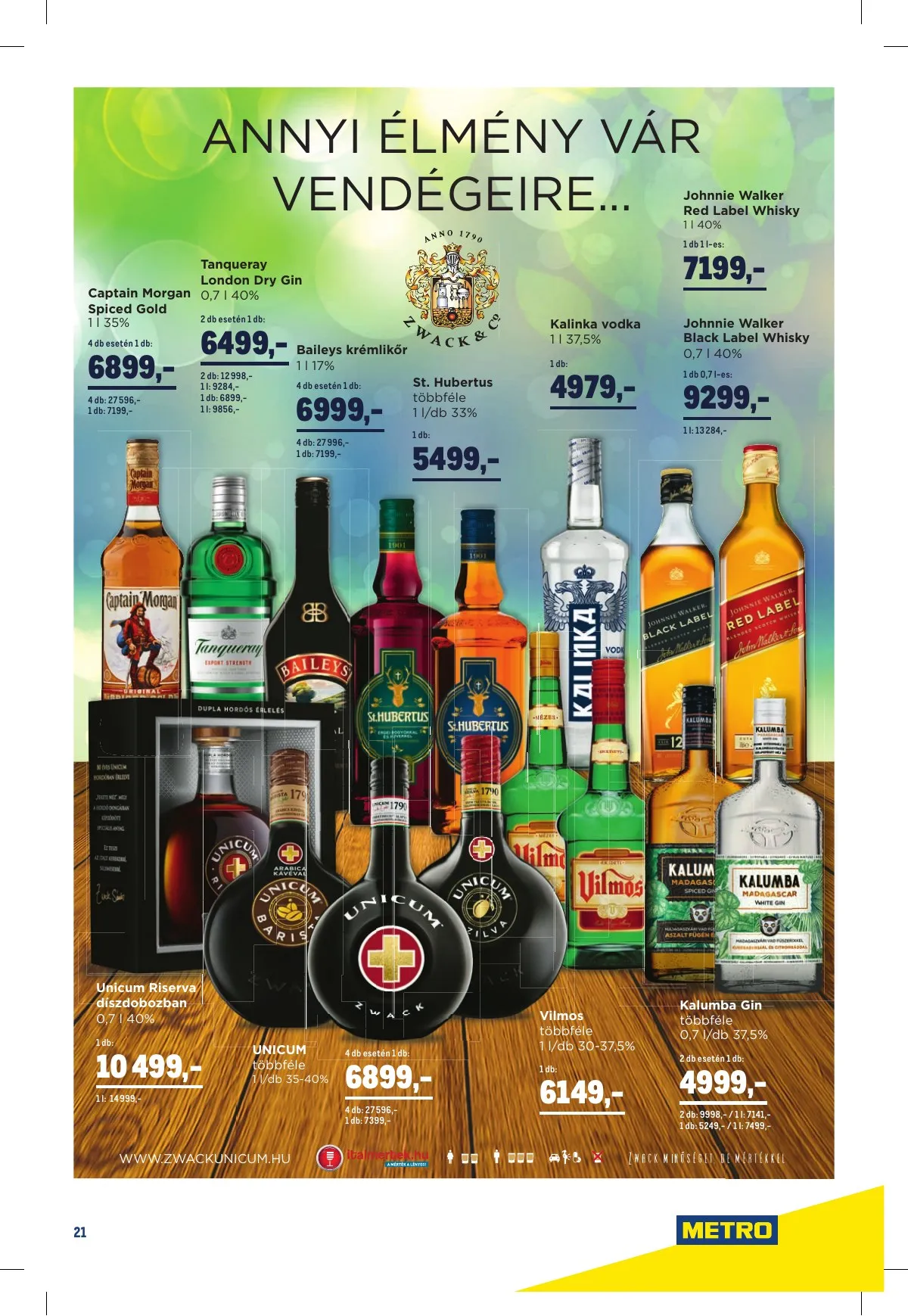 Metro akciós újság Horeca 03.02–03.29 – 21. oldal
