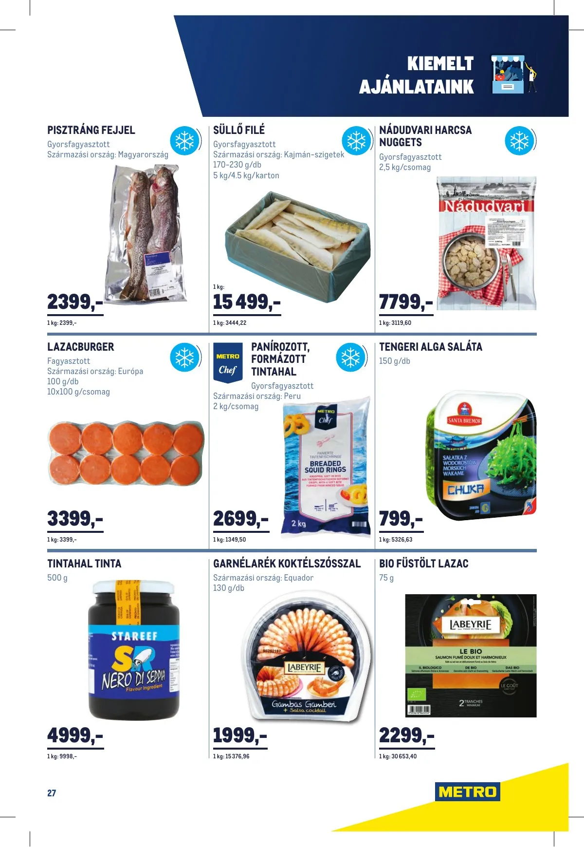 Metro akciós újság Horeca 03.02–03.29 – 27. oldal