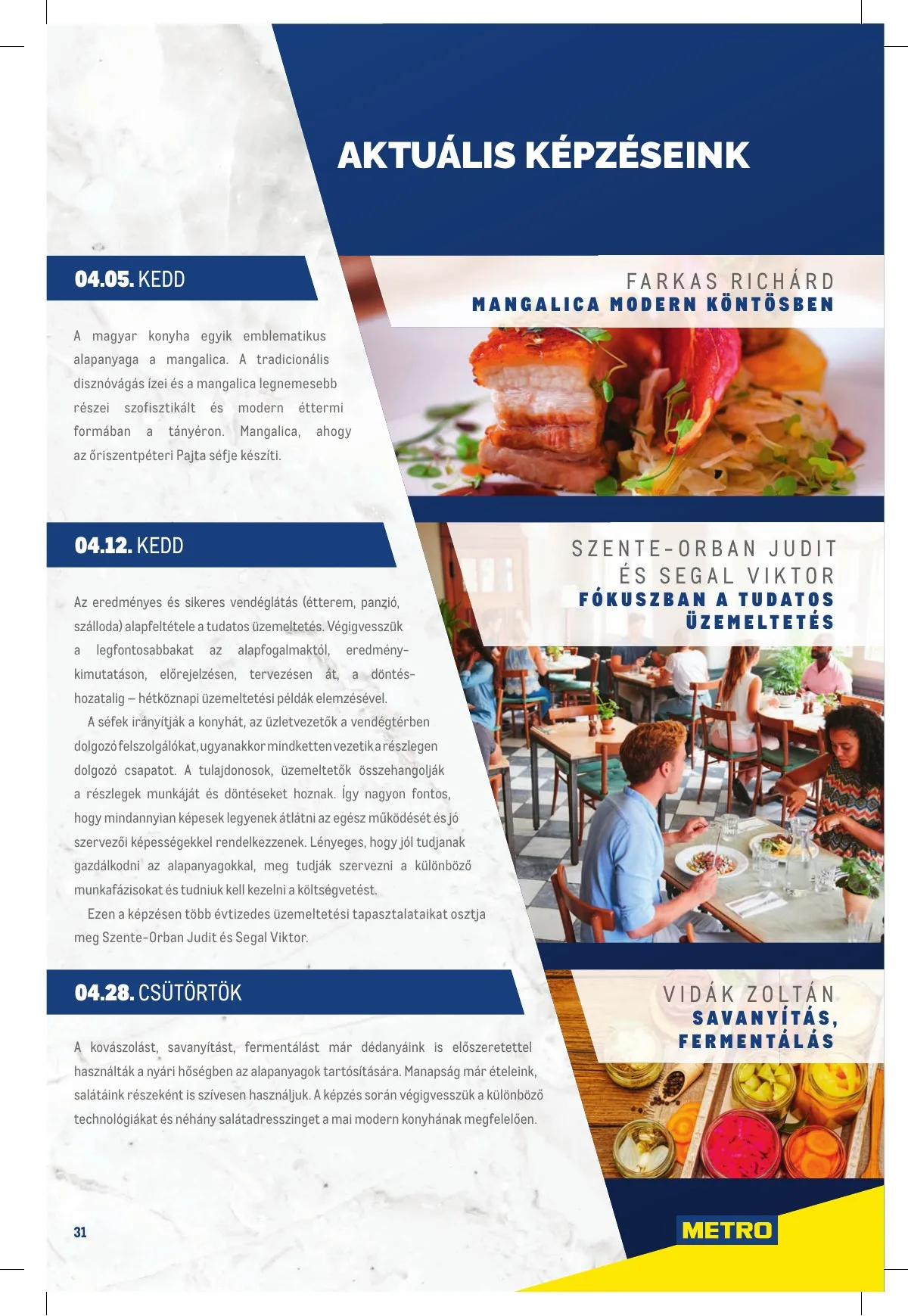 Metro akciós újság Horeca 03.02–03.29 – 31. oldal