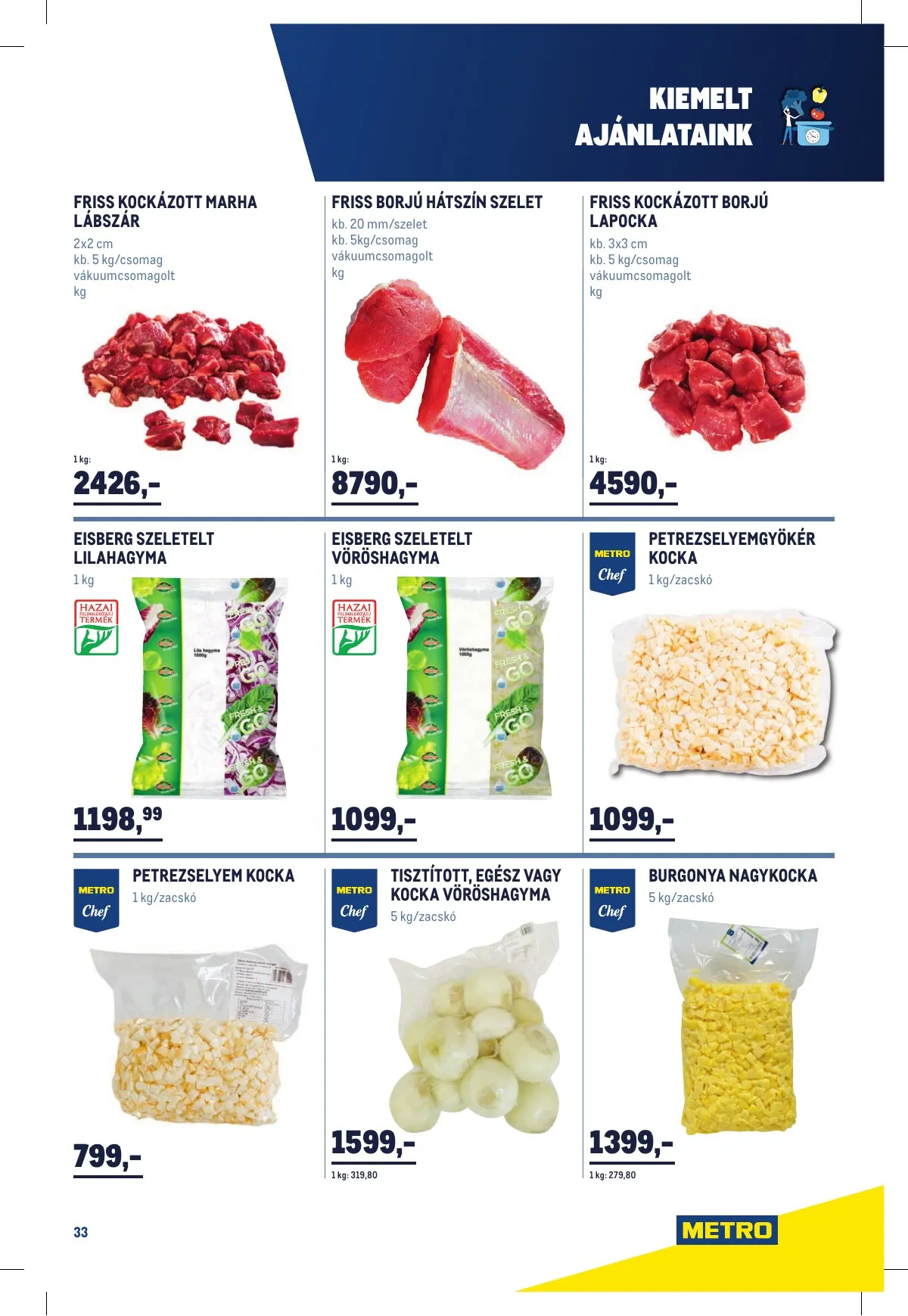 Metro akciós újság Horeca 03.02–03.29 – 33. oldal