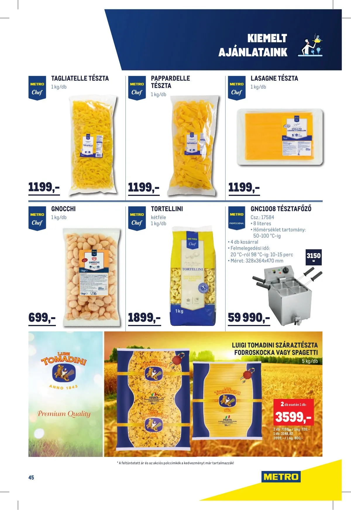 Metro akciós újság Horeca 03.02–03.29 – 45. oldal