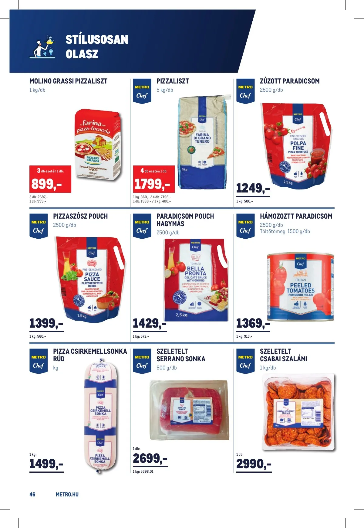 Metro akciós újság Horeca 03.02–03.29 – 46. oldal