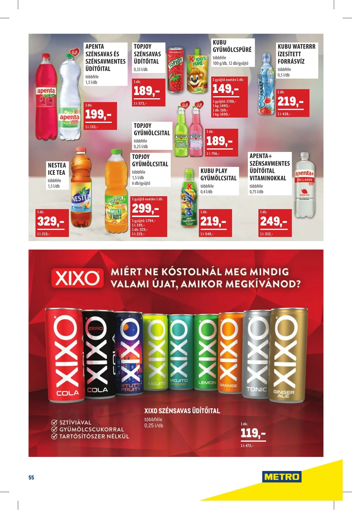 Metro akciós újság Horeca 03.02–03.29 – 55. oldal