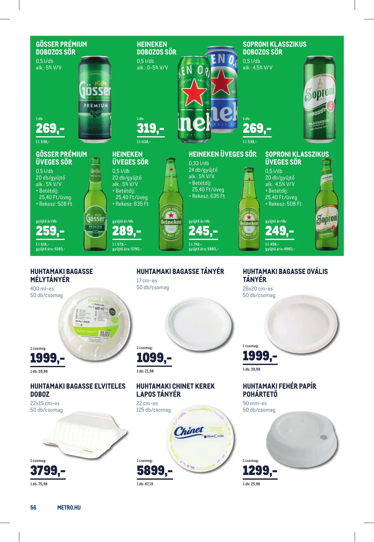 Metro akciós újság Horeca 03.02–03.29 – 56. oldal