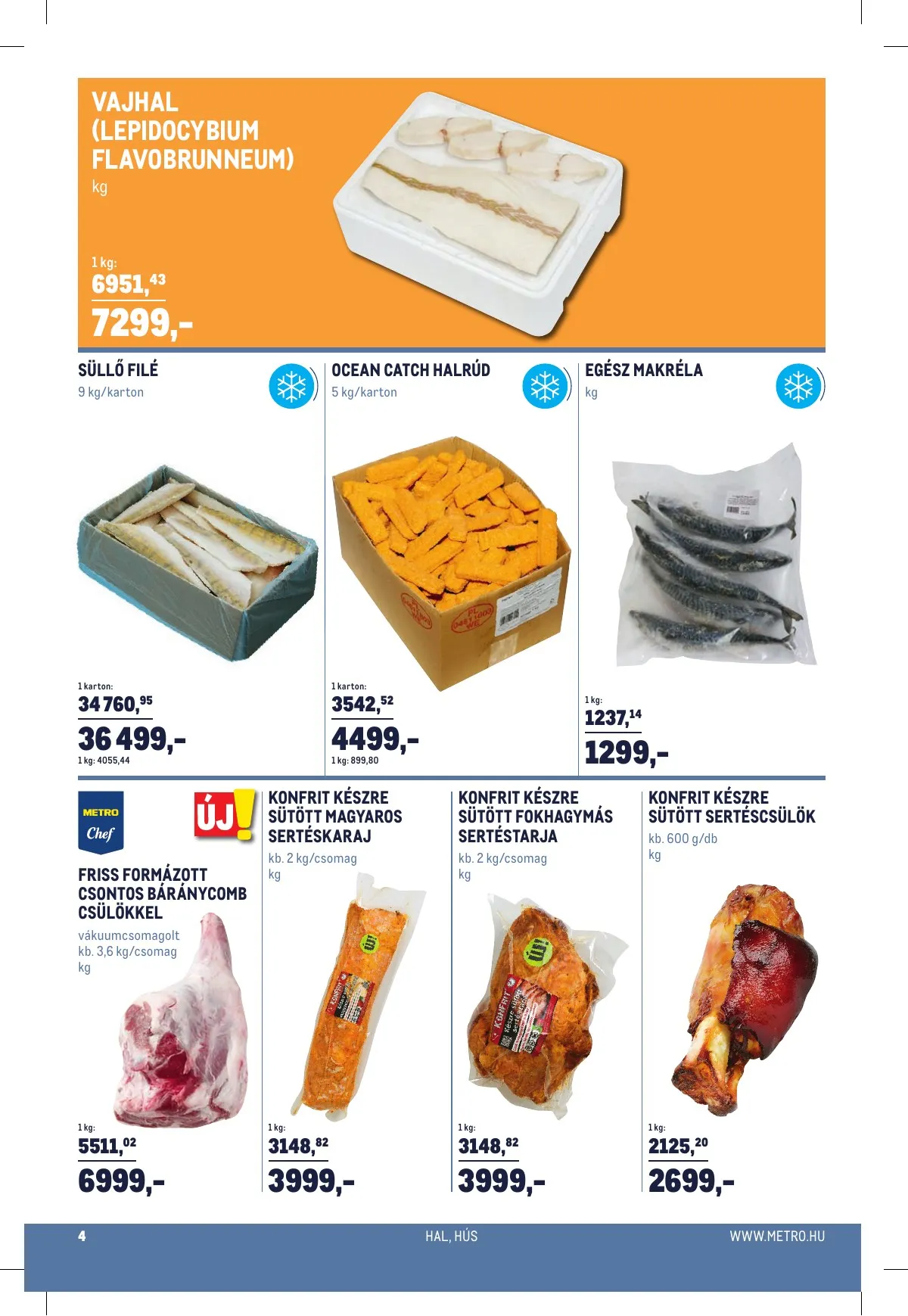 Metro akciós újság Horeca 03.30–04.19 – 4. oldal
