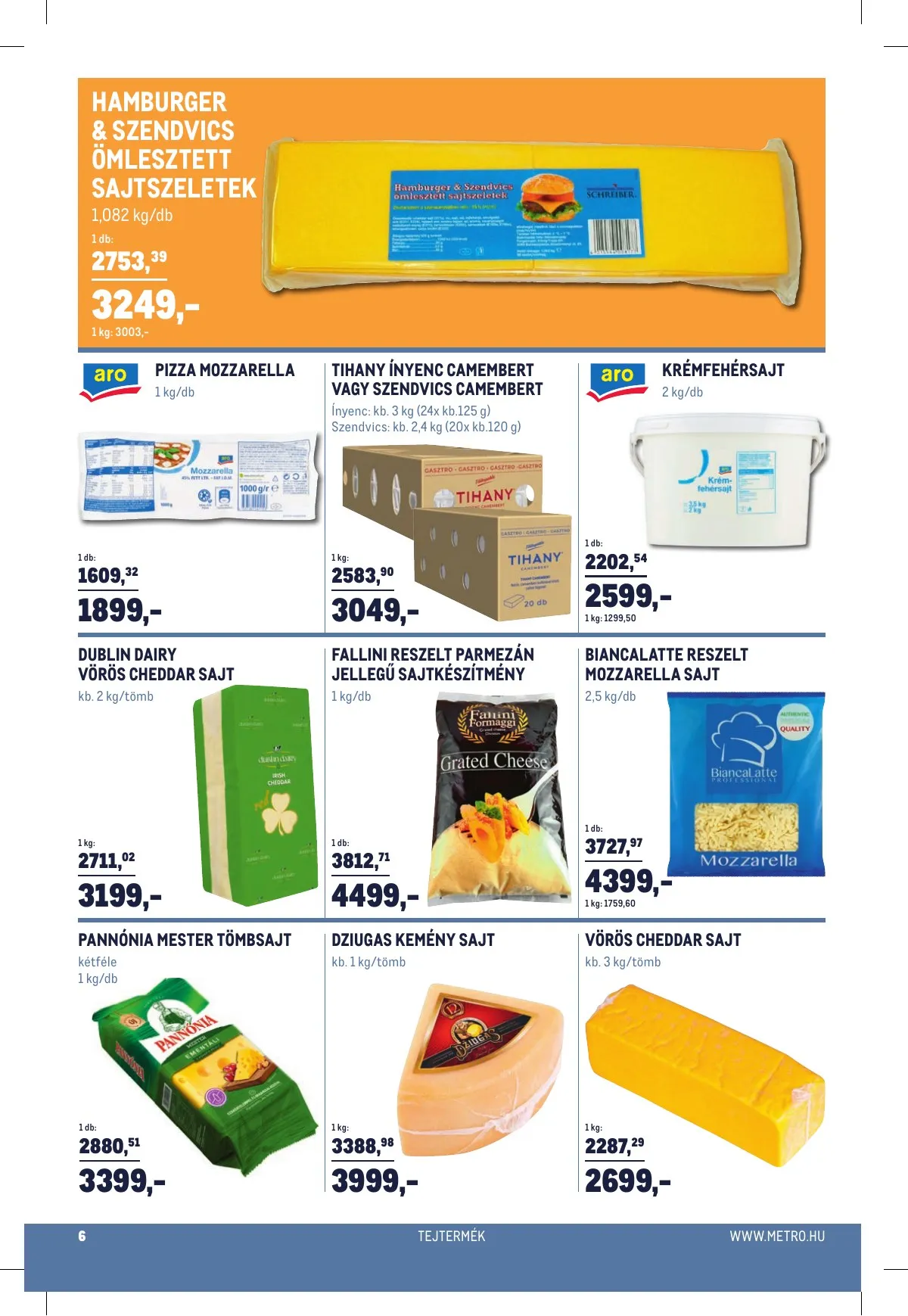 Metro akciós újság Horeca 03.30–04.19 – 6. oldal