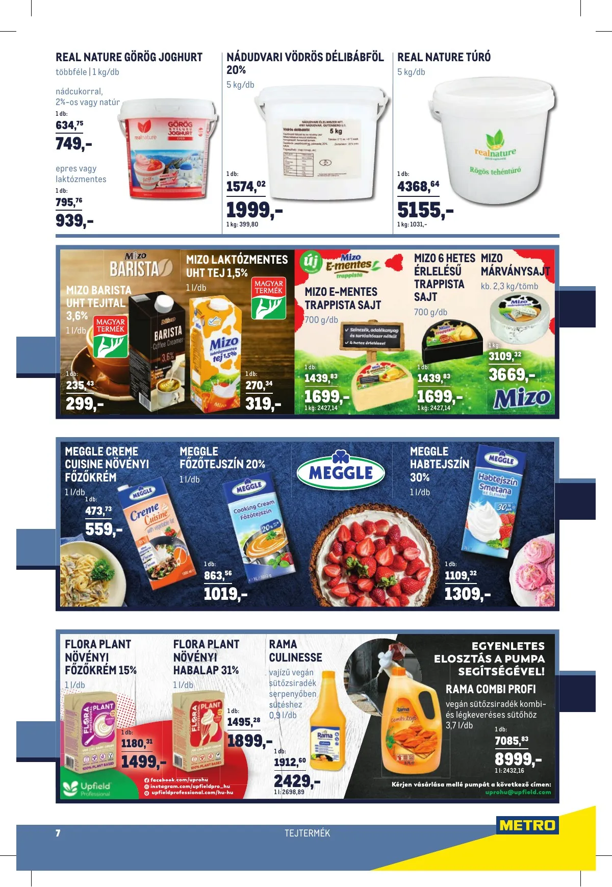 Metro akciós újság Horeca 03.30–04.19 – 7. oldal